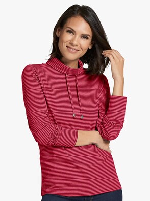 Shirt - rot-gestreift