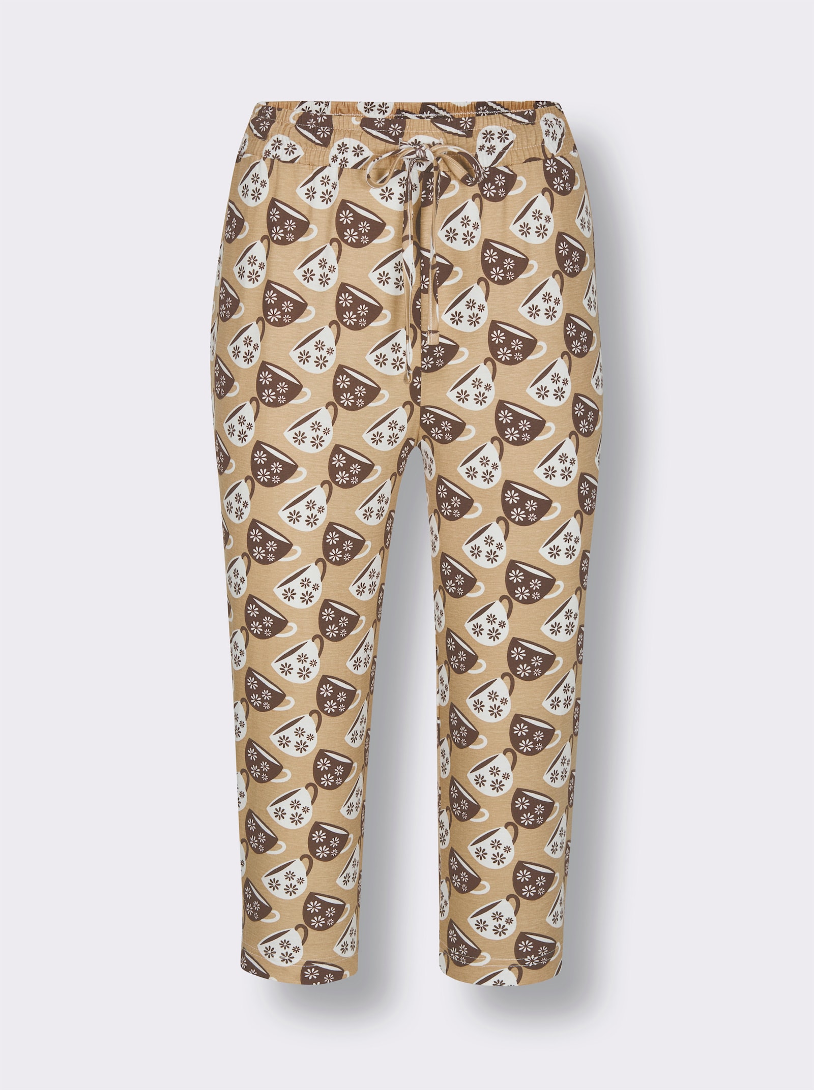 wäschepur Corsaire - chamois-chocolat imprimé