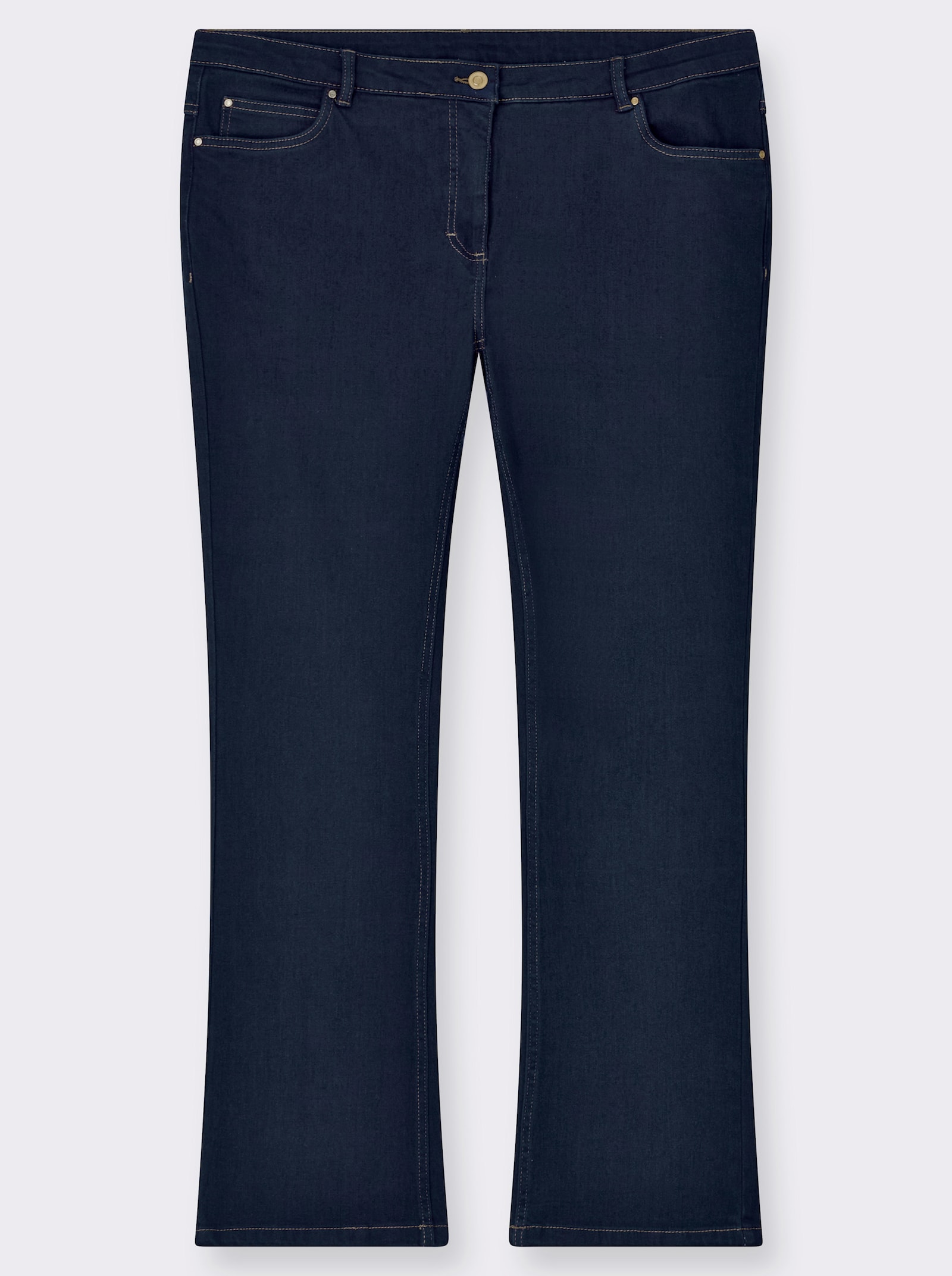  Bootcut-Jeans im 5-Pocket-Stil - dark blue