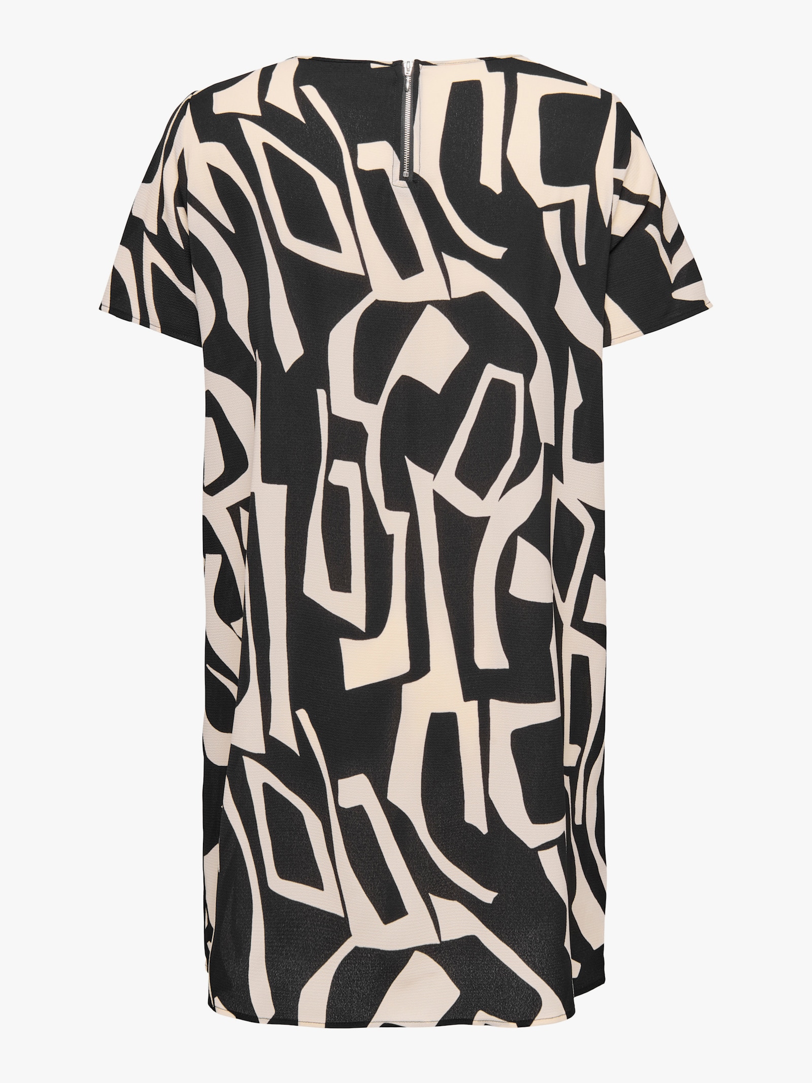 ONLY CARMAKOMA Sommerkleid - black aop:vendome geo