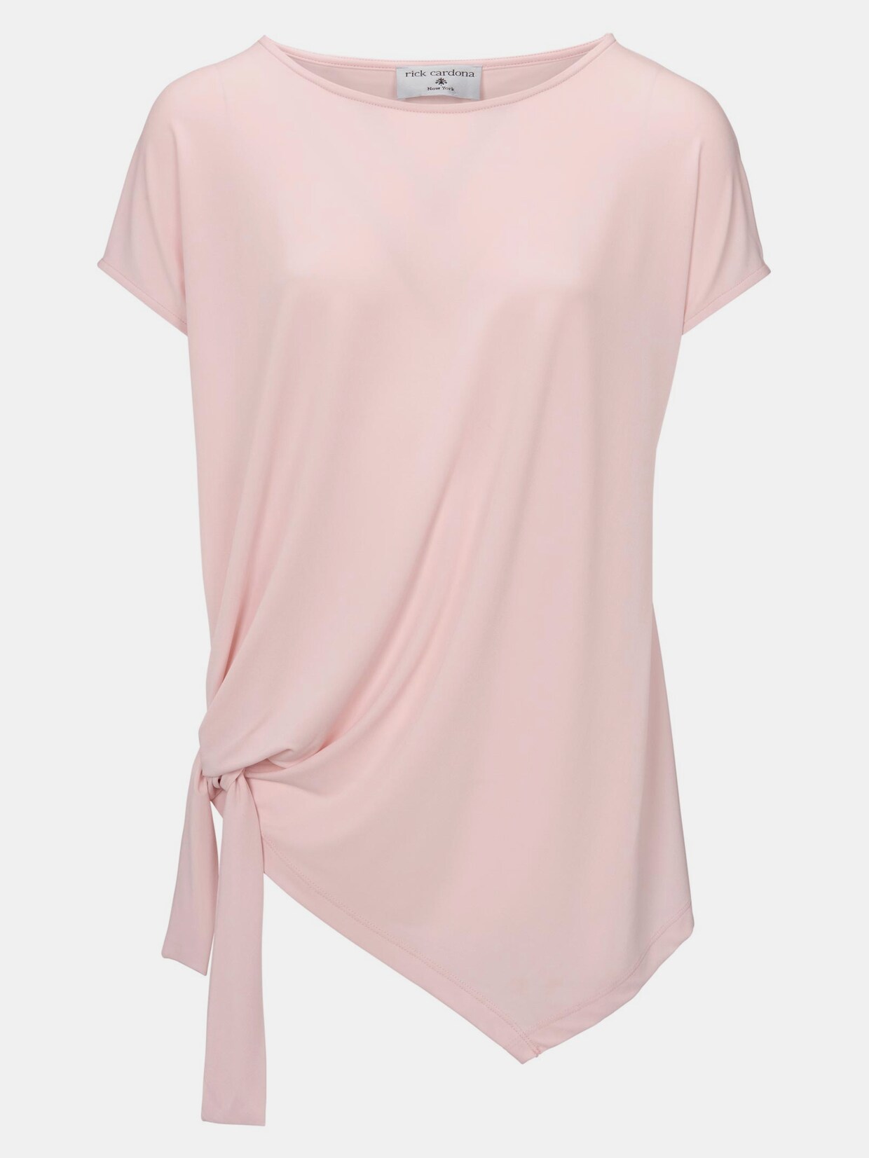 Ashley Brooke Rundhals-Shirts - rosa