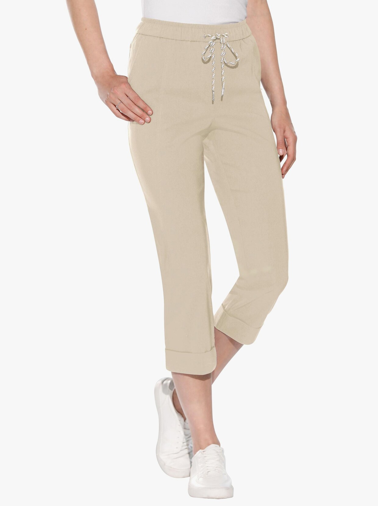 comfortbroek - zand