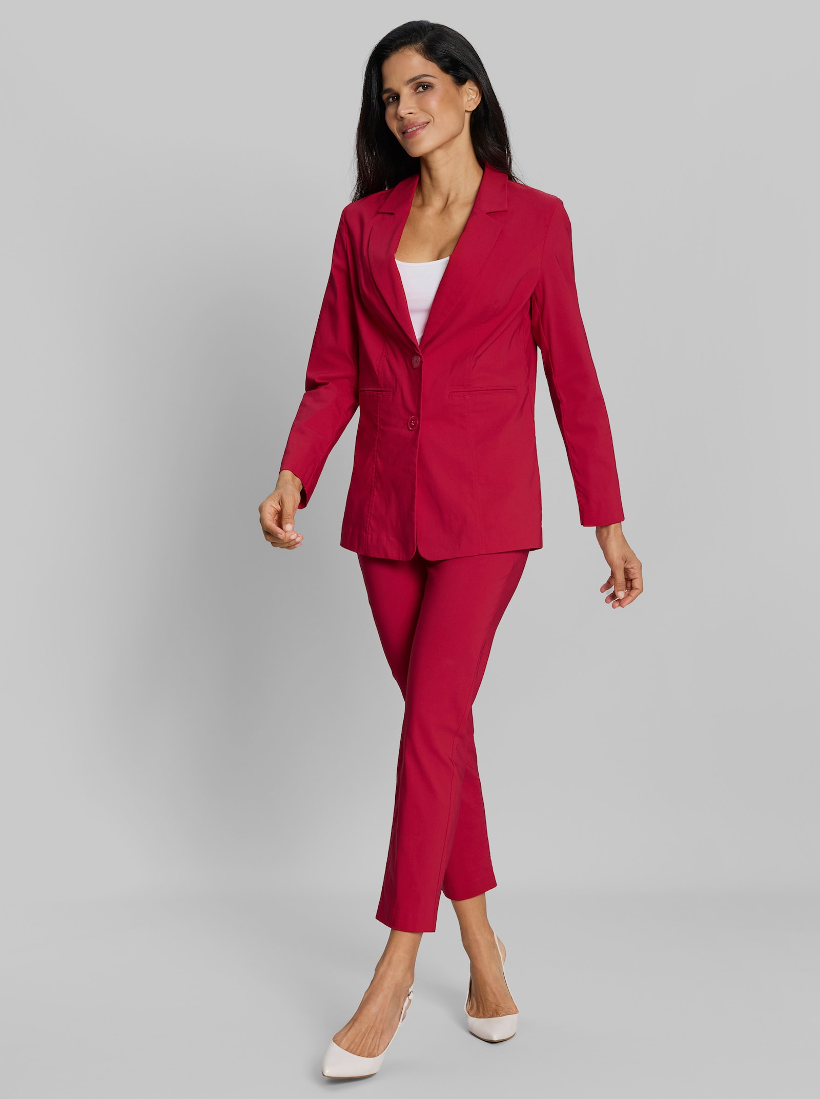 heine Hosenanzug in bequemer Stretch-Qualität - rot