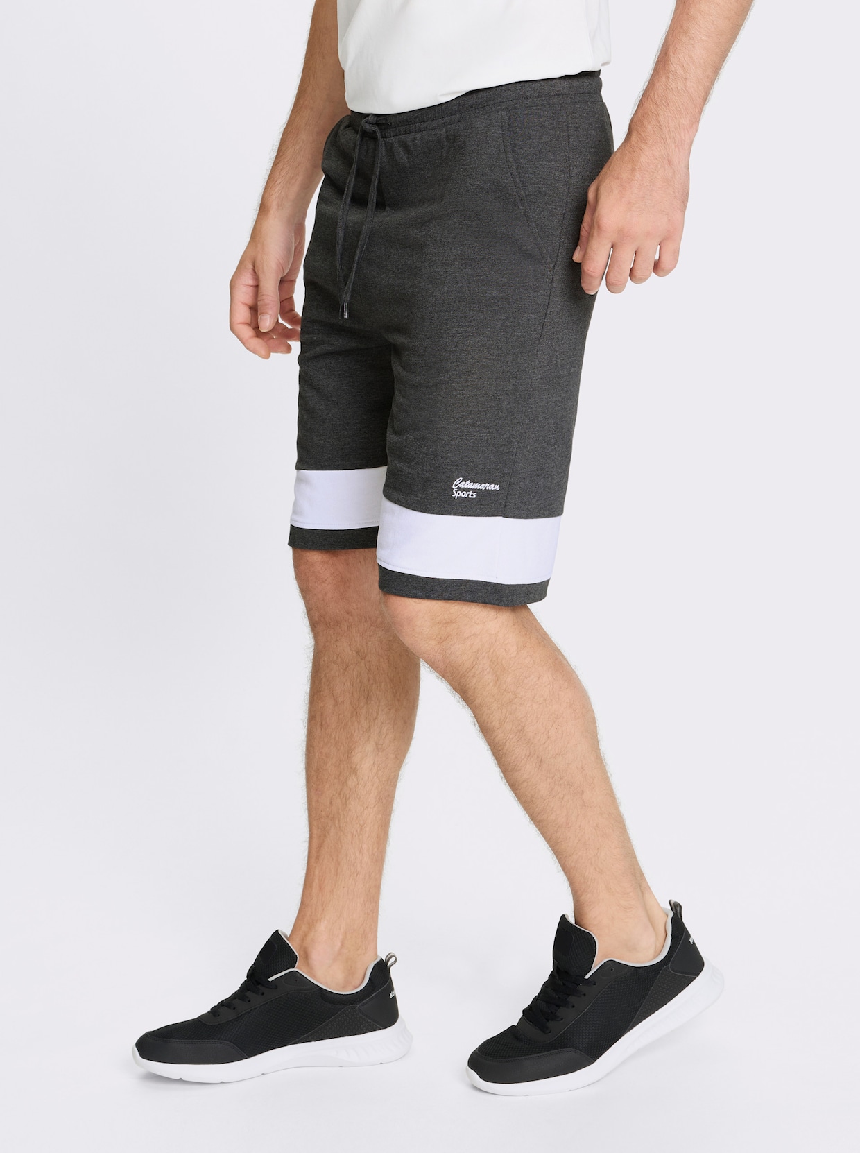 Catamaran Sports Freizeithose mit weitenregulierbarem Bund - graphit-meliert