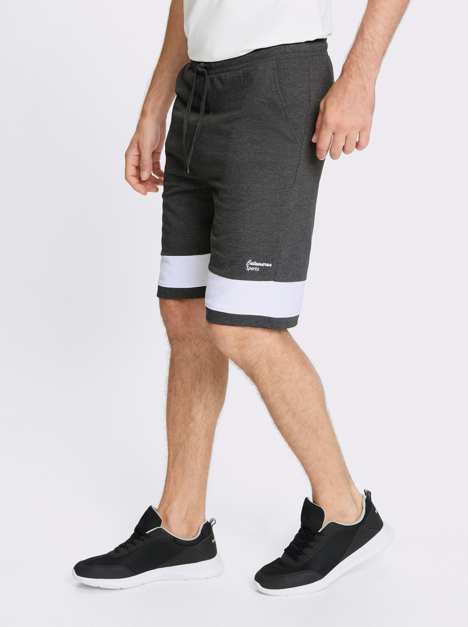 Catamaran Sports Freizeithose mit weitenregulierbarem Bund - graphit-meliert