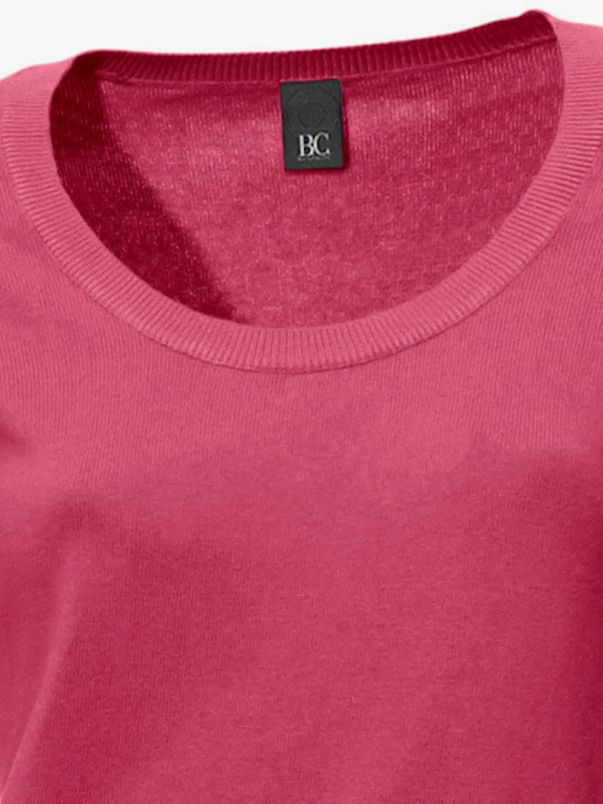 heine Rundhals-Pullover - pink