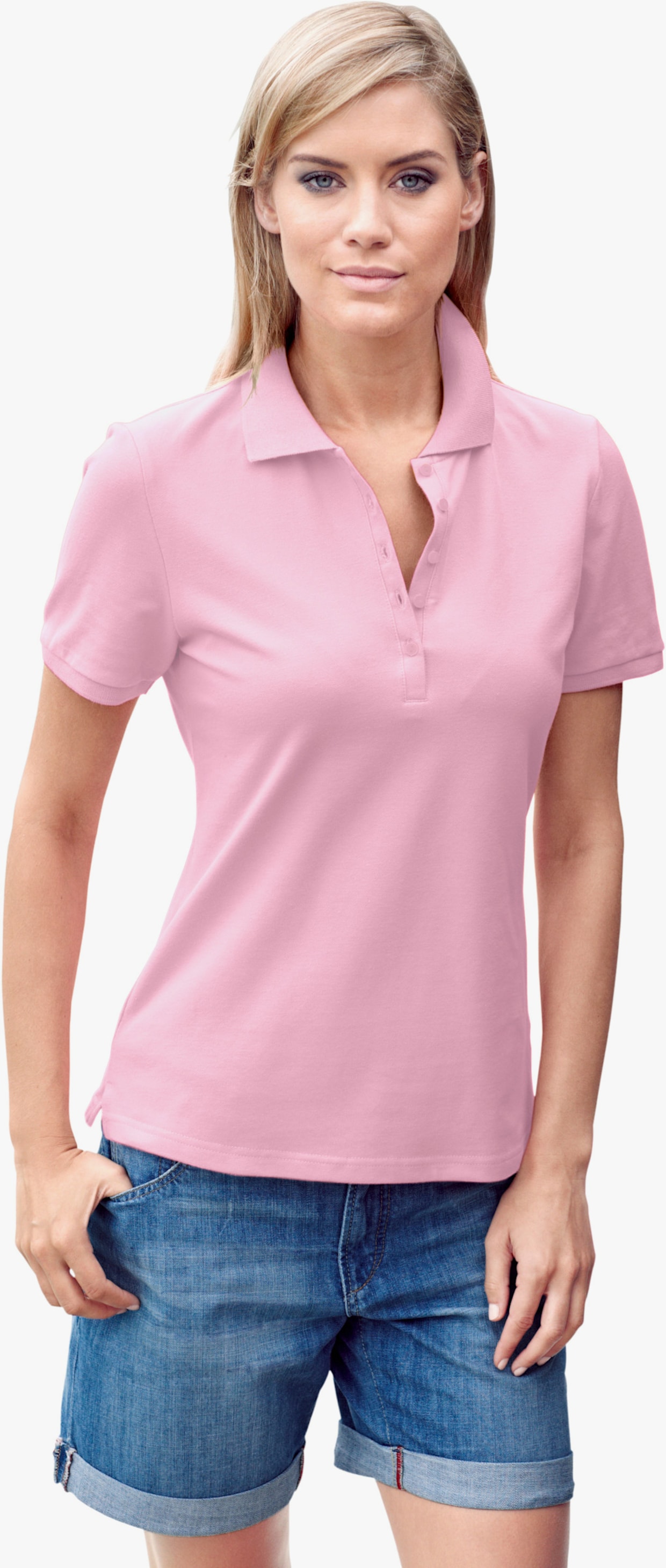 heine Poloshirt - rosé