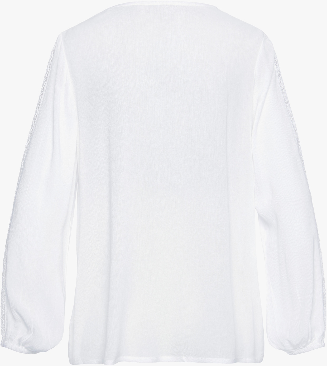 Vivance Blouse met plooien - wit