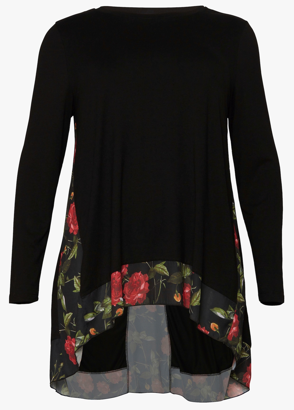 sheego by Joe Browns Longshirt - schwarz