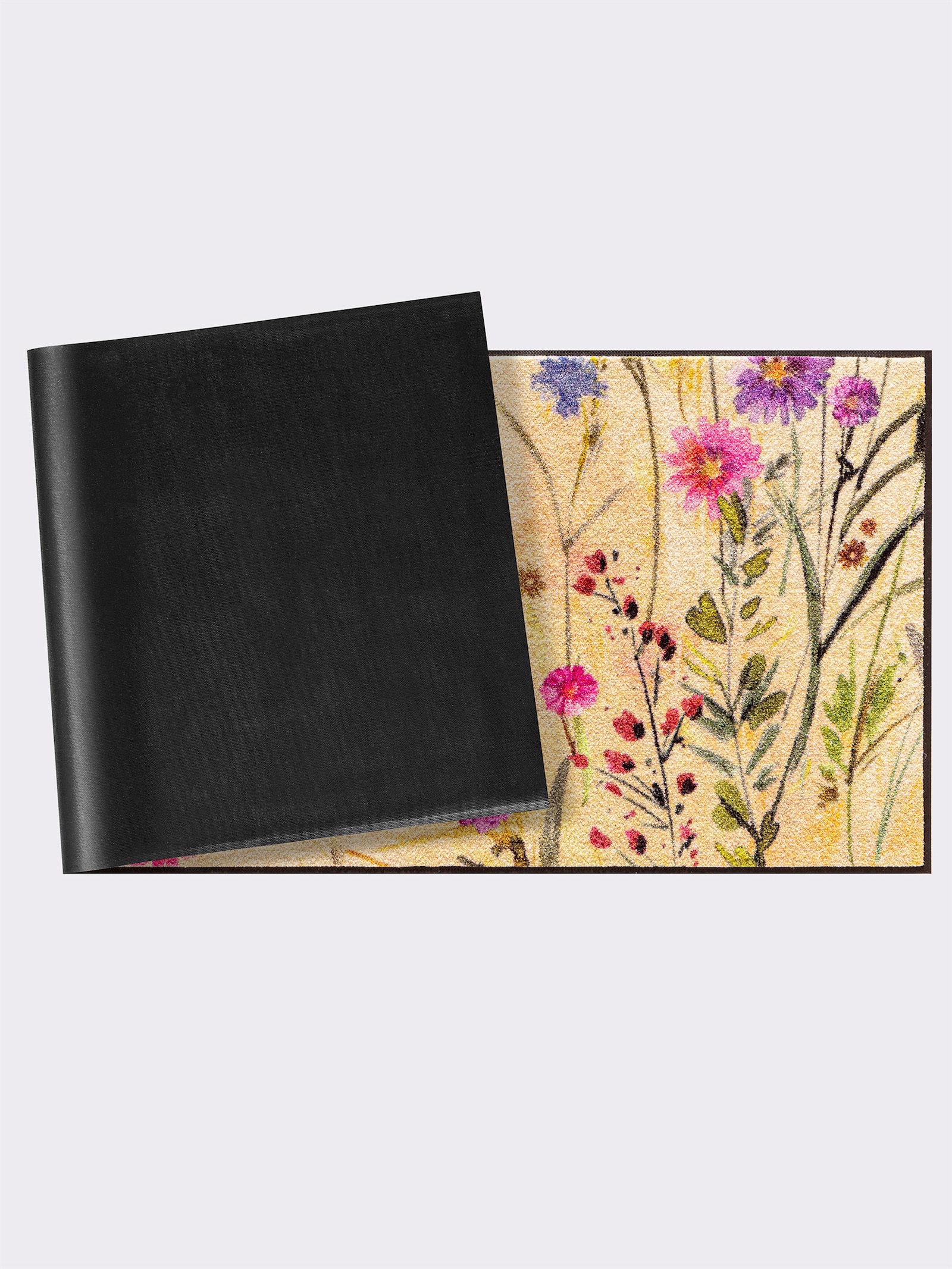 wash+dry by Kleen-Tex Paillasson - rose à motifs