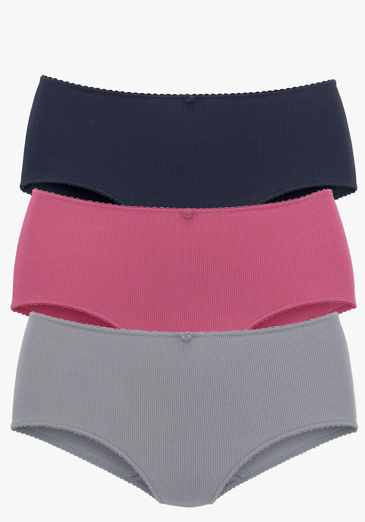 Vivance Tailleslip - blauw, bessenrood, navy