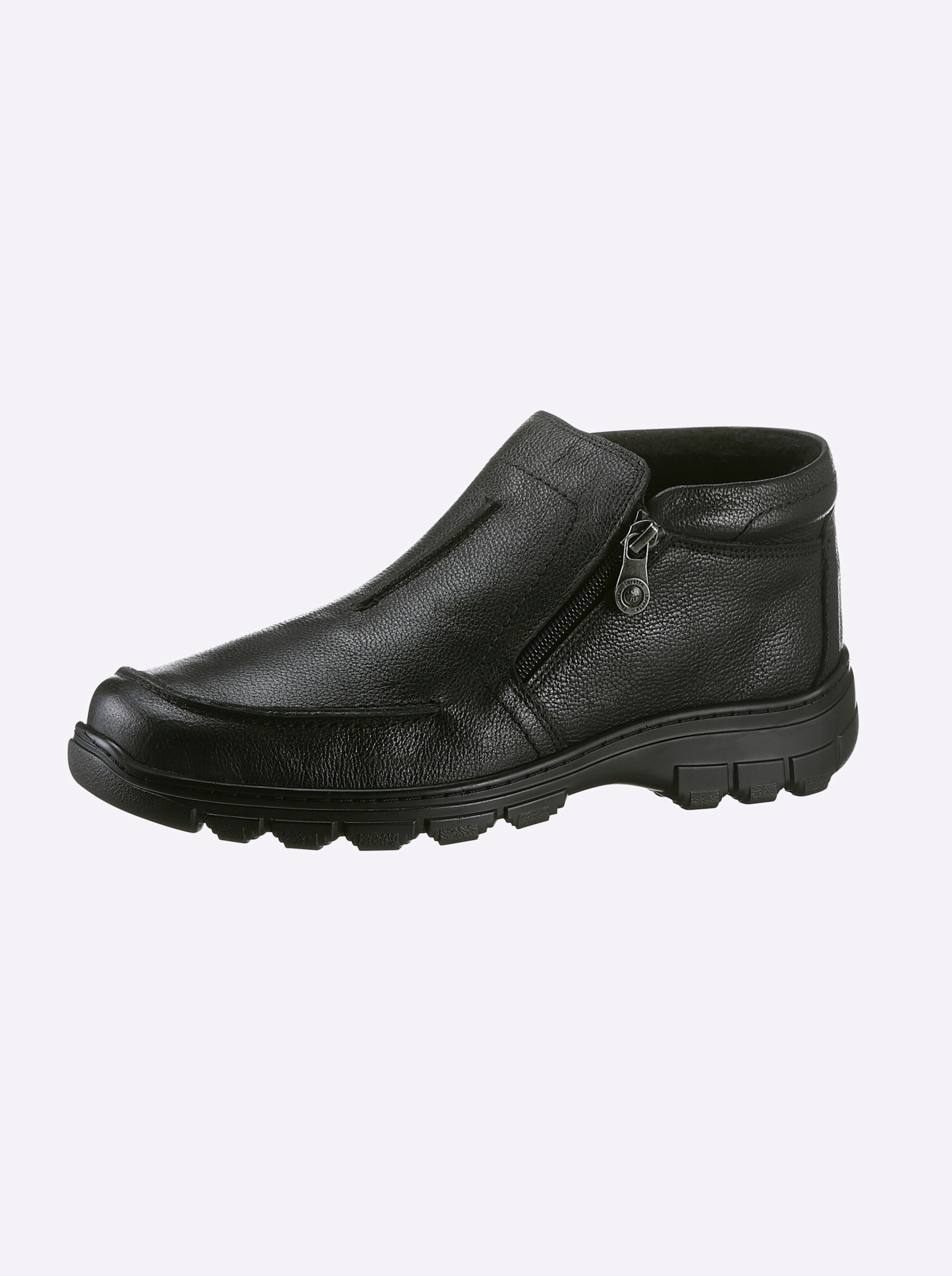 Witt Herren Stiefelette, schwarz