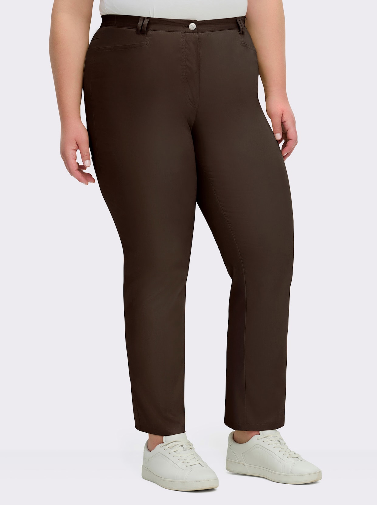 Cosma Funktionshose schmutzabweisend und knitterarm - mokka