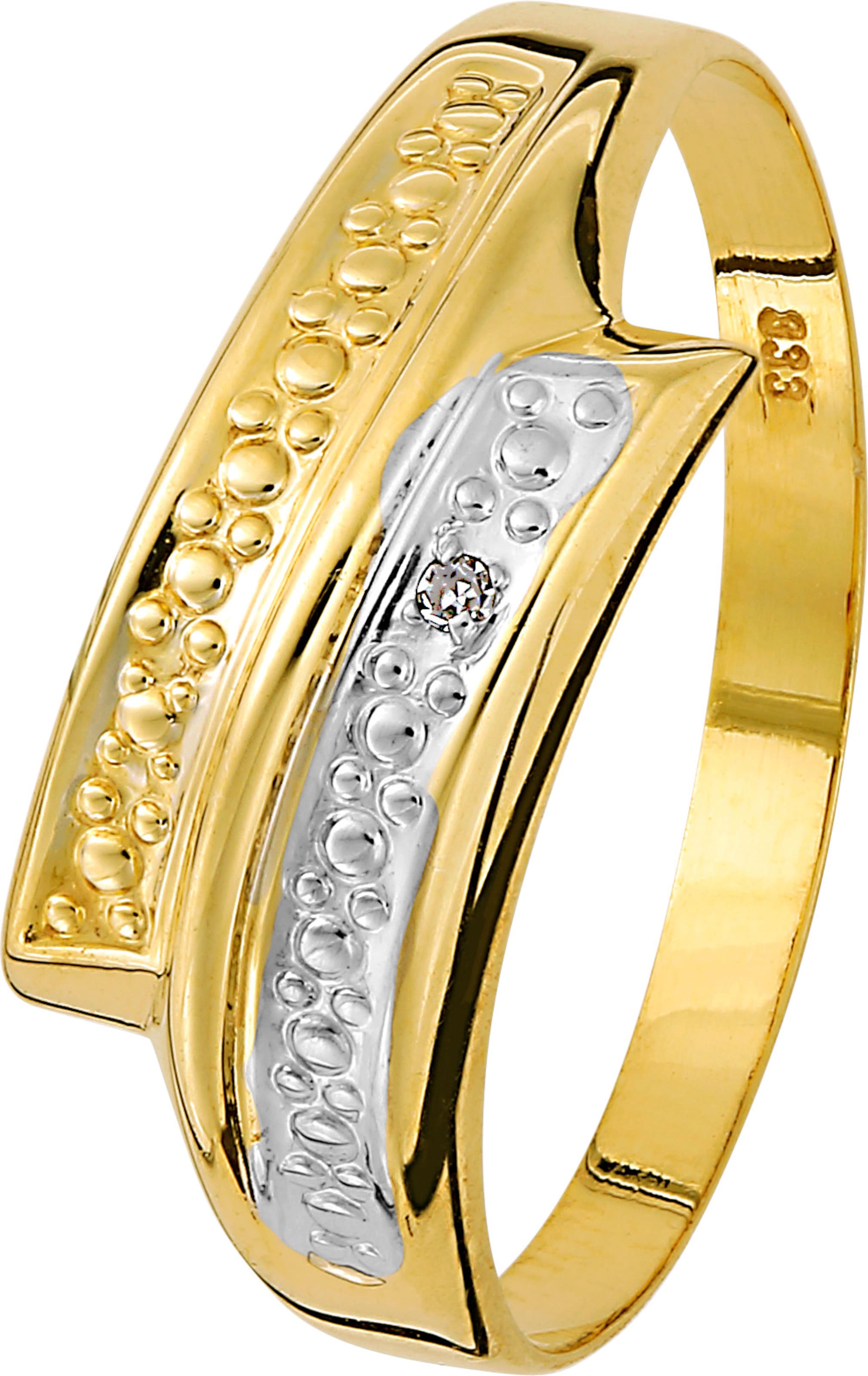 CD von günstig Kaufen-Ring in Gelbgold 375 von heine. Ring in Gelbgold 375 von heine <![CDATA[Ein Hauch von Luxus: Ring aus Gelbgold 375. Mit Diamant. Rhodiniert.]]>. 