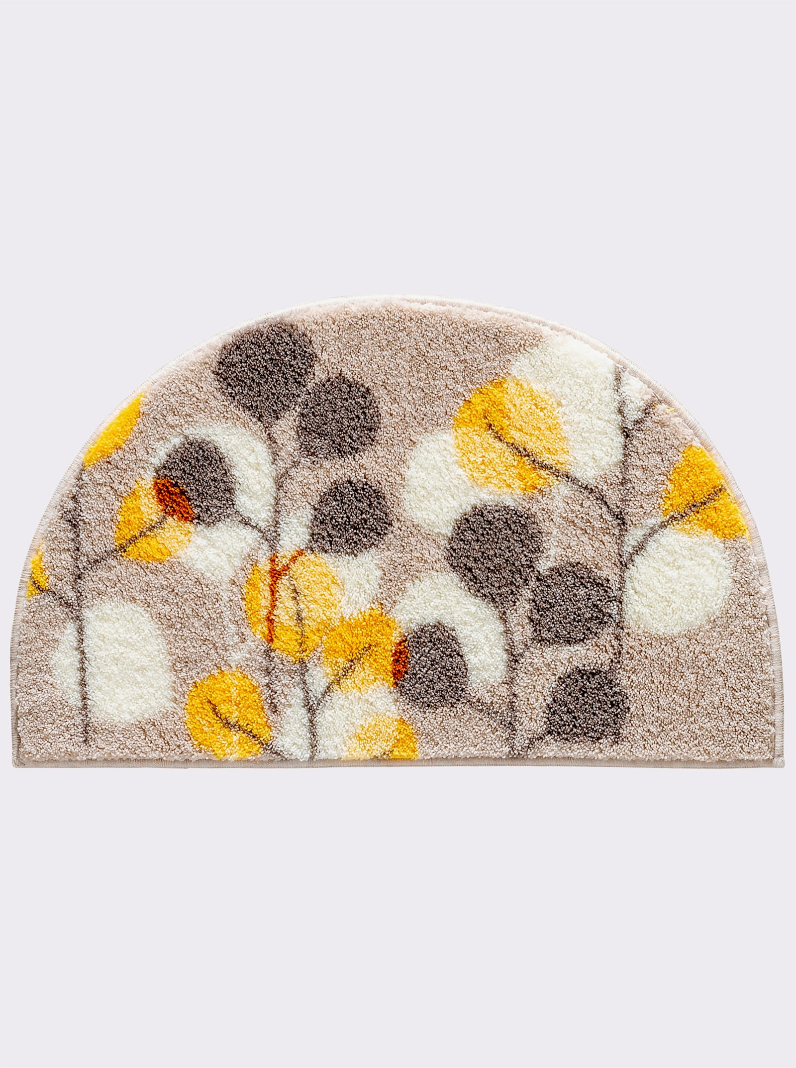 Grund Badmat - taupe/bont