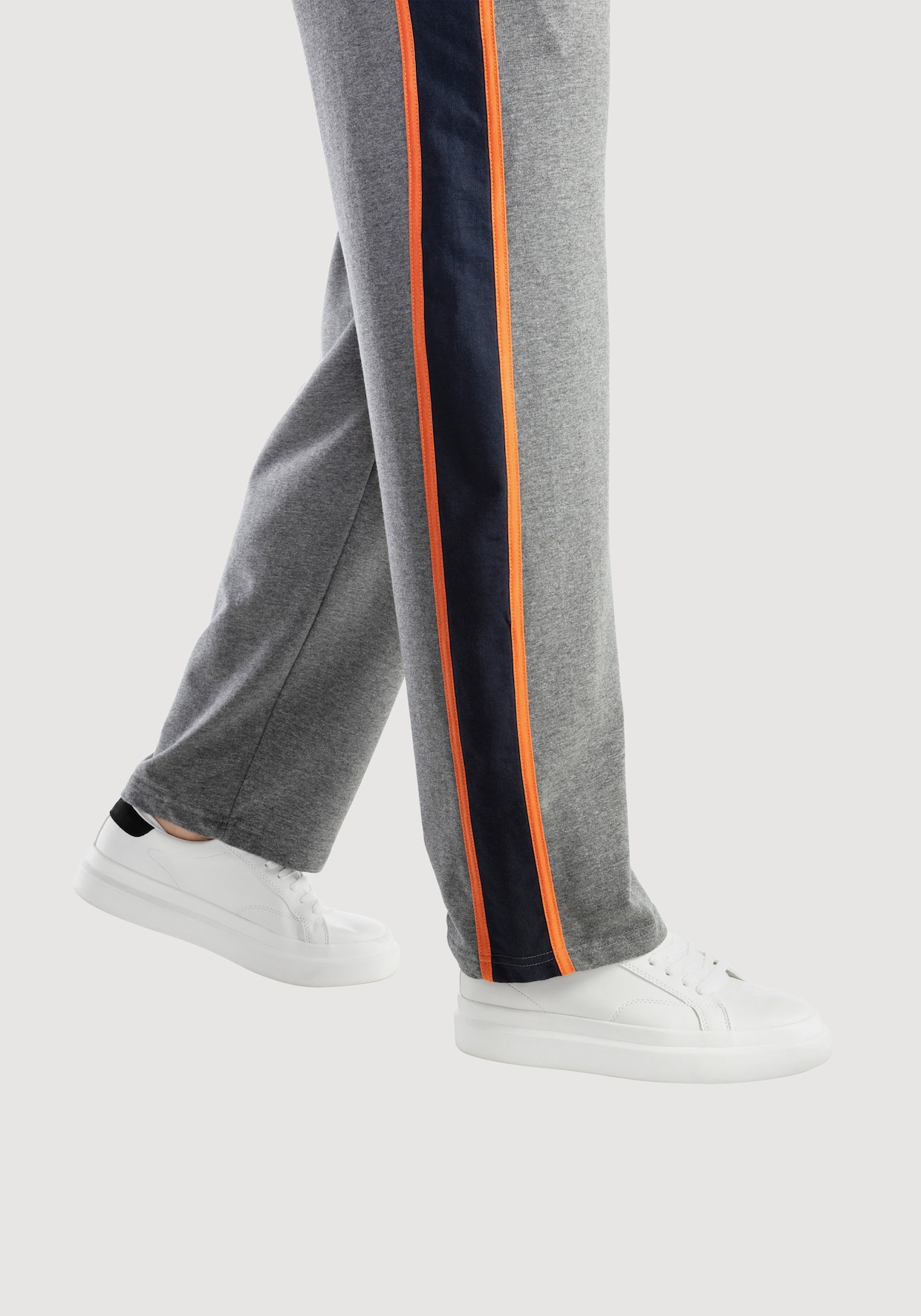 H.I.S Sweatbroek - donkergrijs gemêleerd