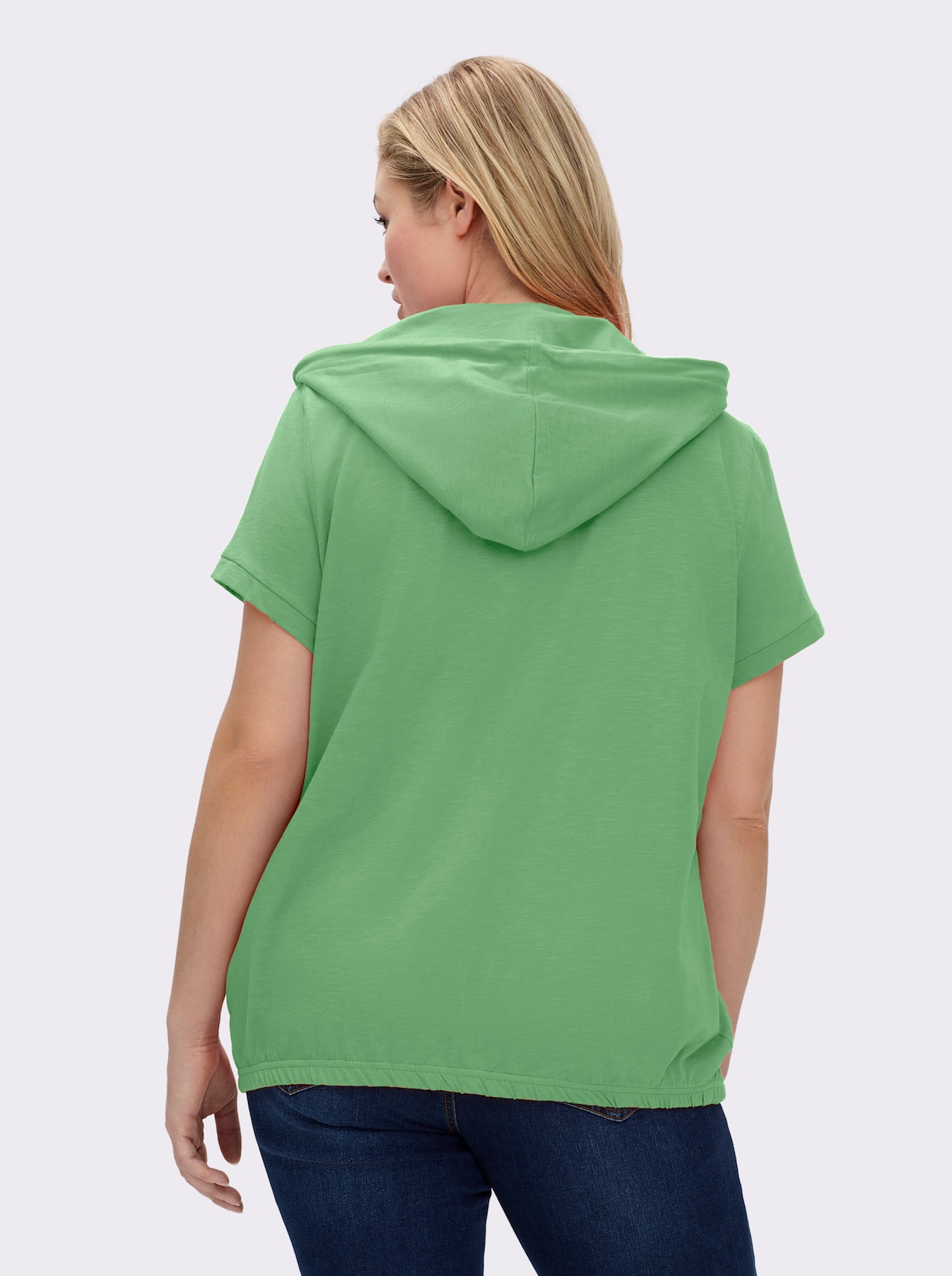 Sweatjacke - apfel