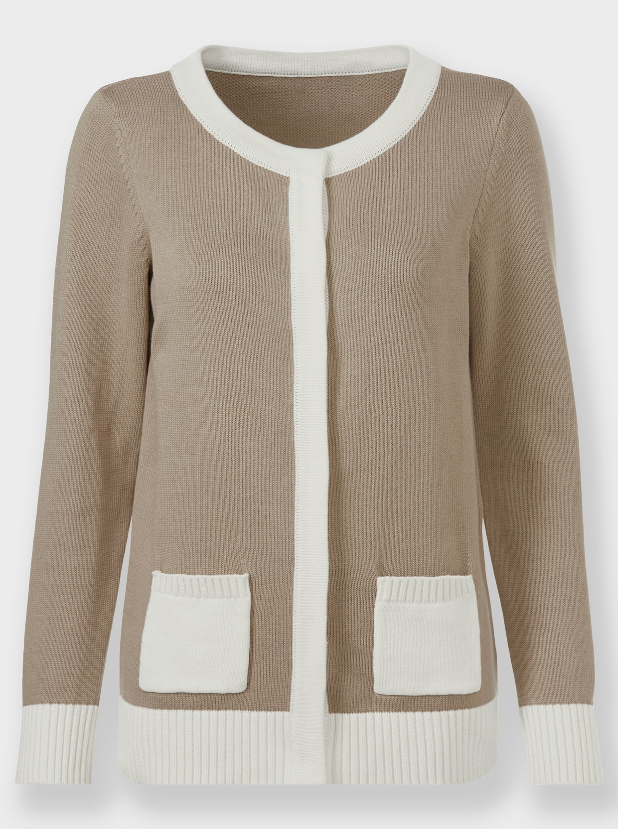 heine Cardigan - sesam-ecru