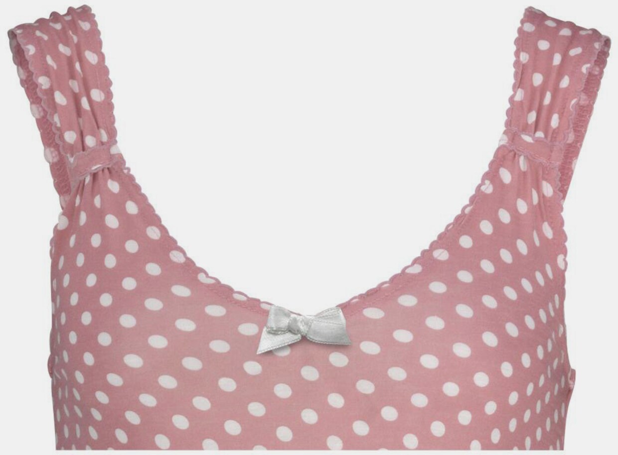 Marie Claire Nachthemd - rosa-gepunktet
