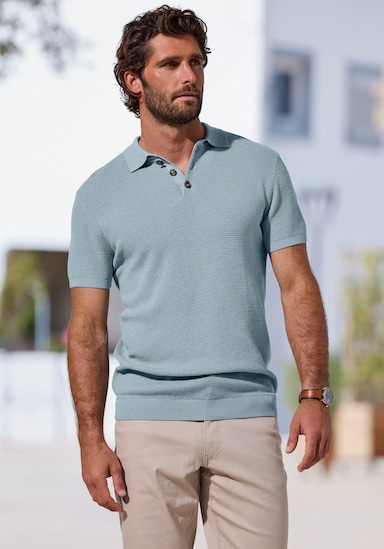 John Devin Poloshirt - blau