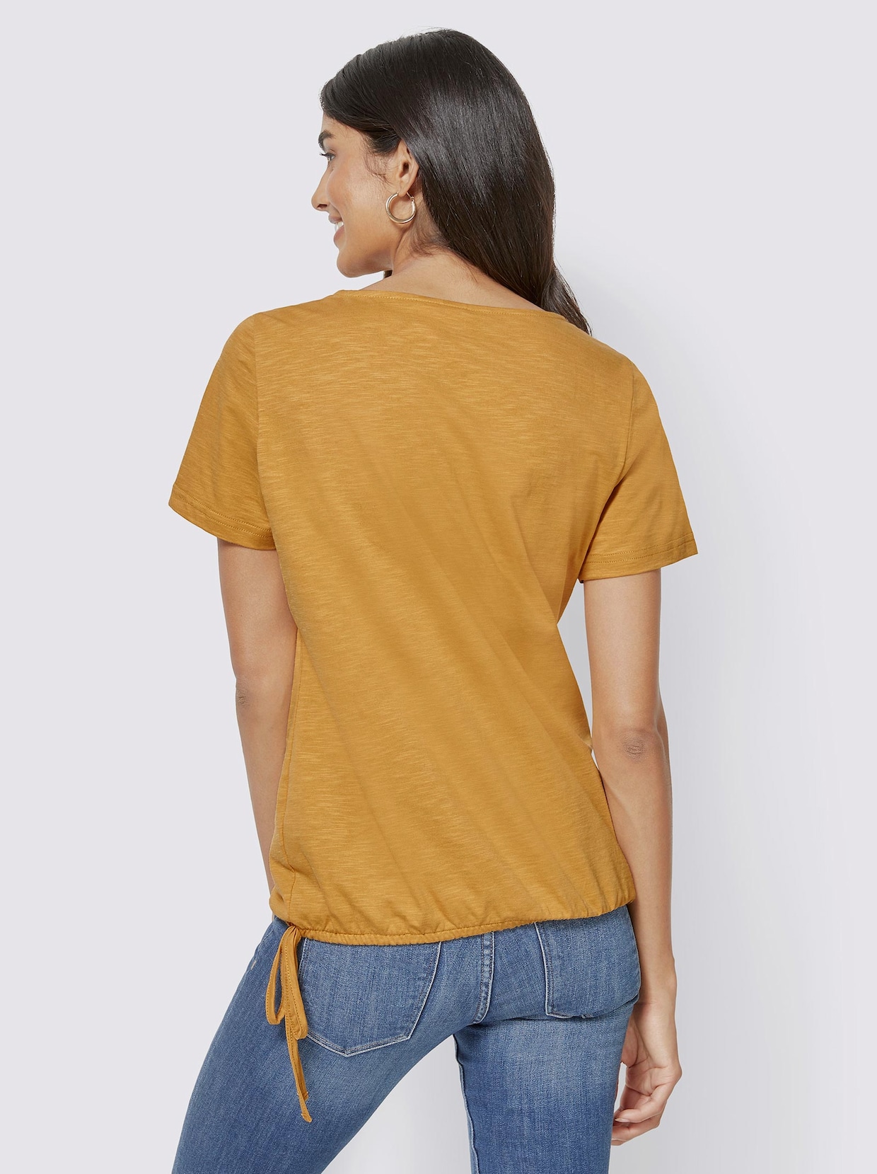 T-shirt à manches courtes - jaune curry