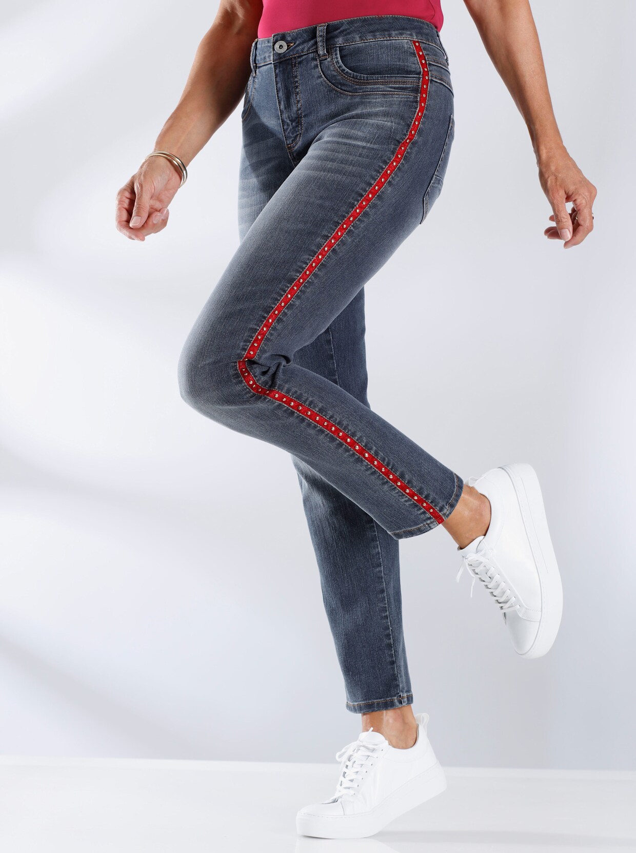 5-pocketjeans - blue-stonewashed