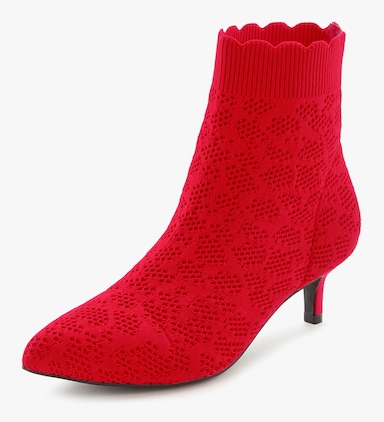 LASCANA Ankleboots - rot