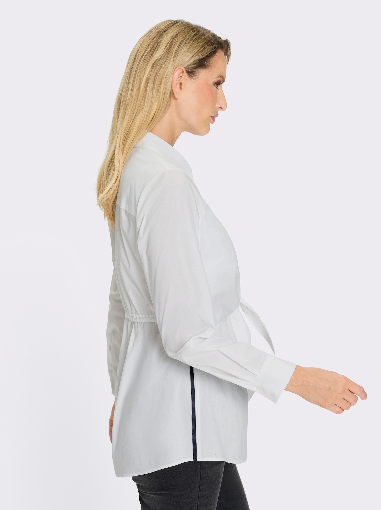 heine Hemdbluse - weiss