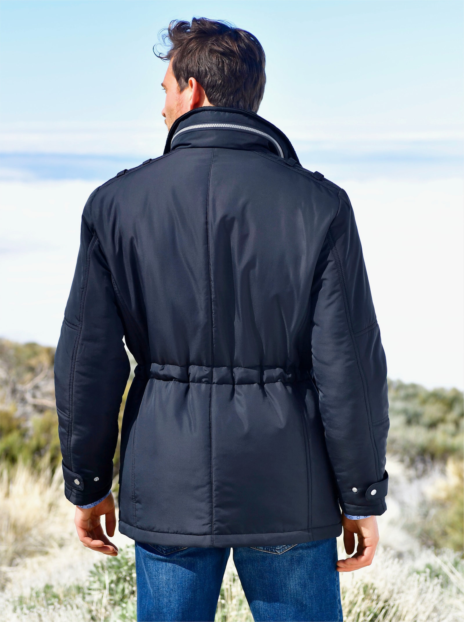 Marco Donati Sympatex-Jacke - marine