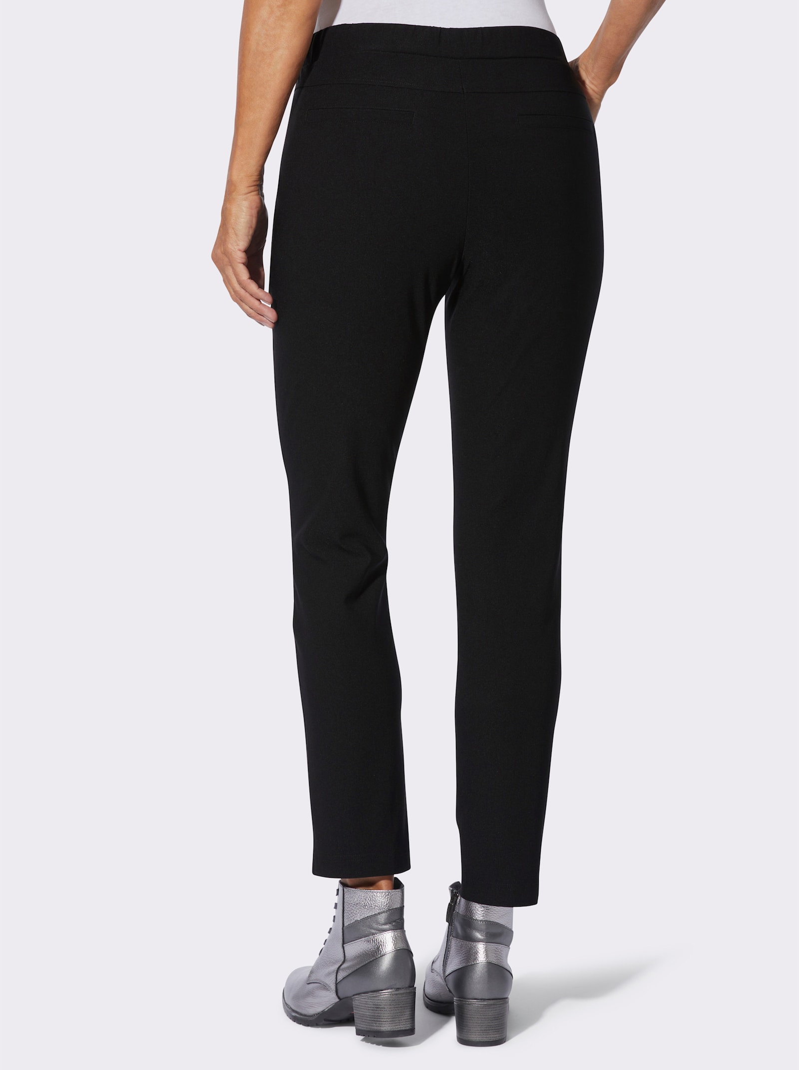 Bengalinhose in knöchelfreier Länge - schwarz