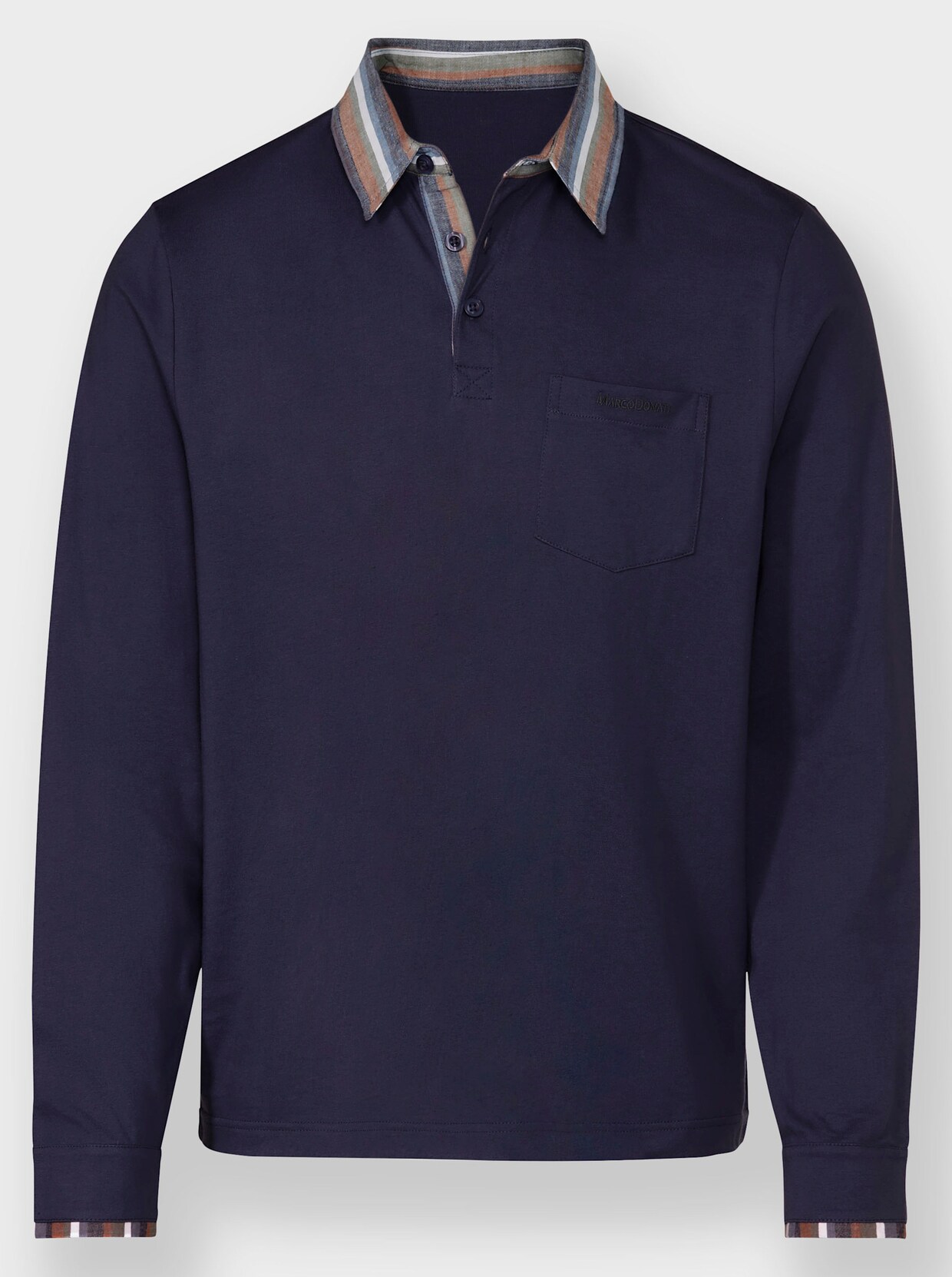 Marco Donati Shirt met lange mouwen - marine
