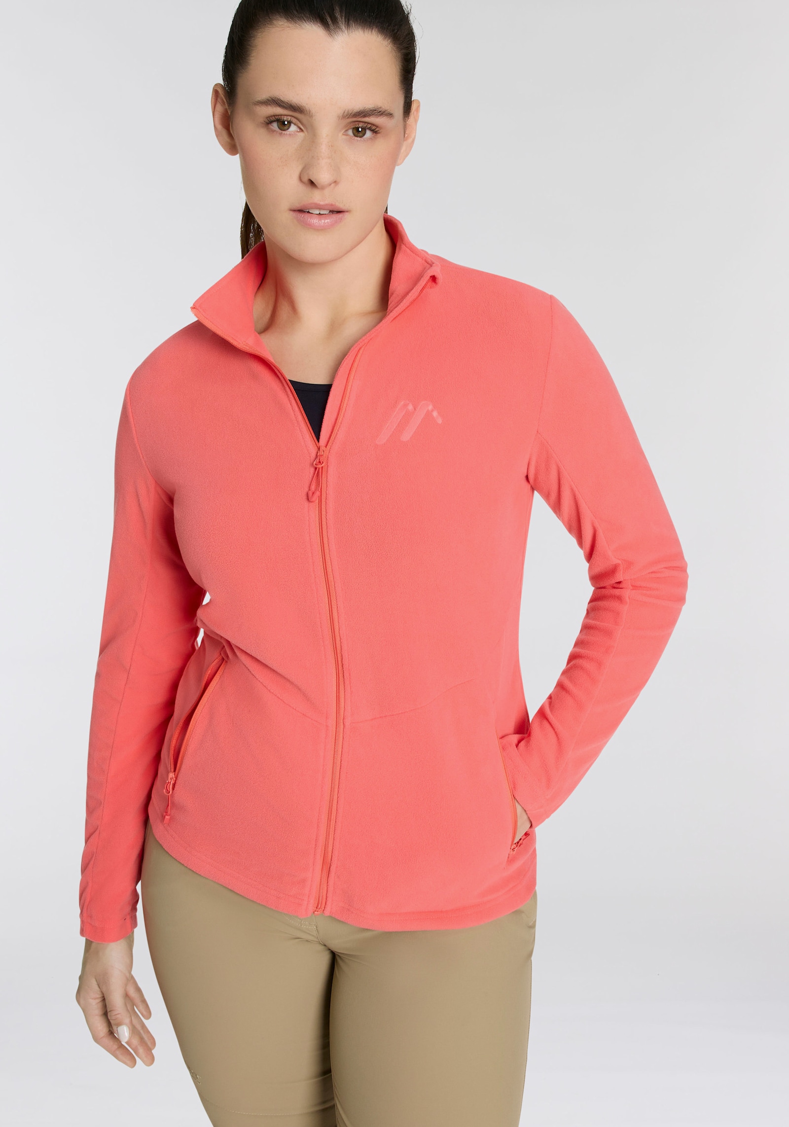 Maier Sports Fleecejacke - pink