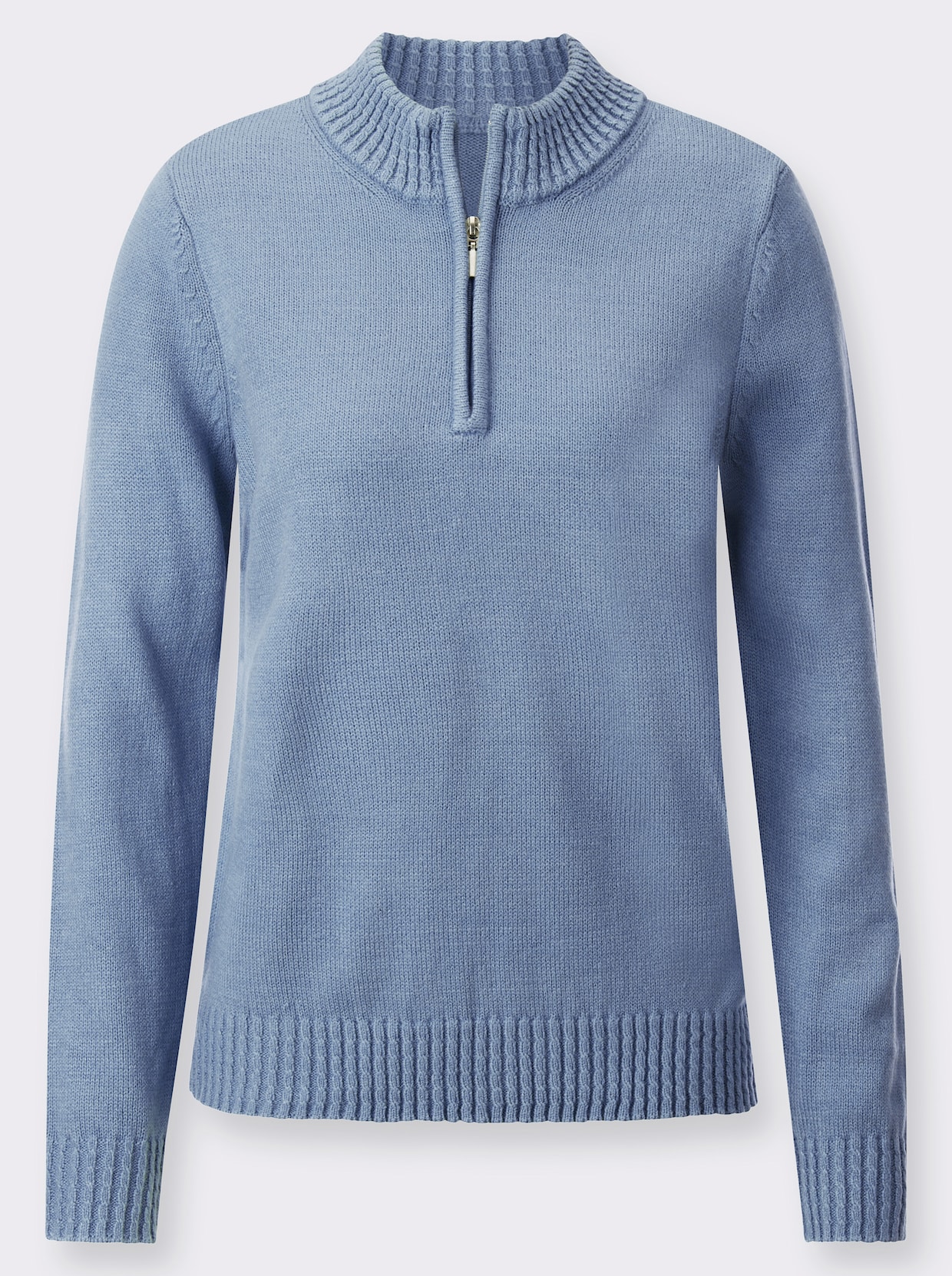 Pullover met lange mouwen - bleu