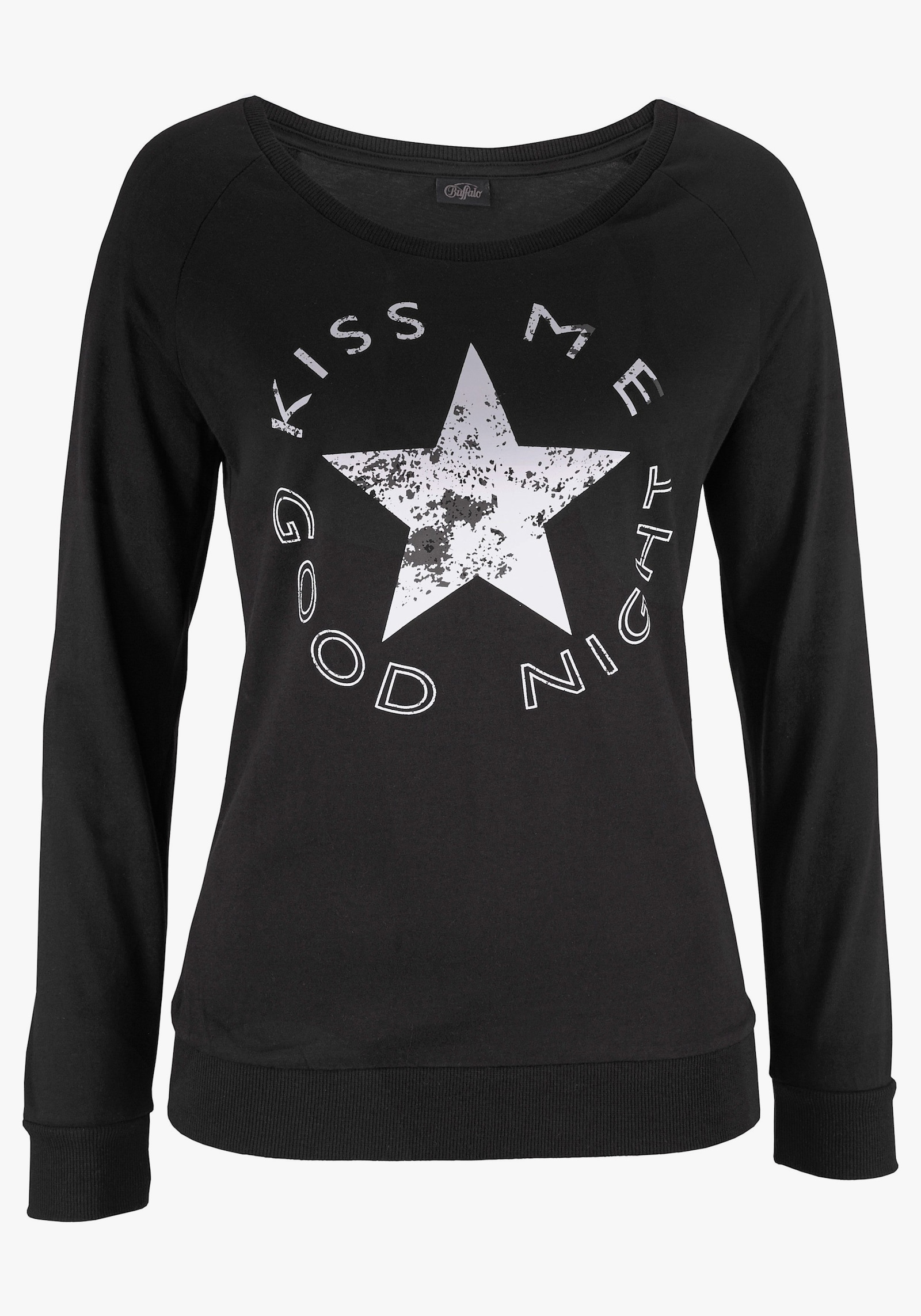 Buffalo Pyjama - schwarz-anthrazit