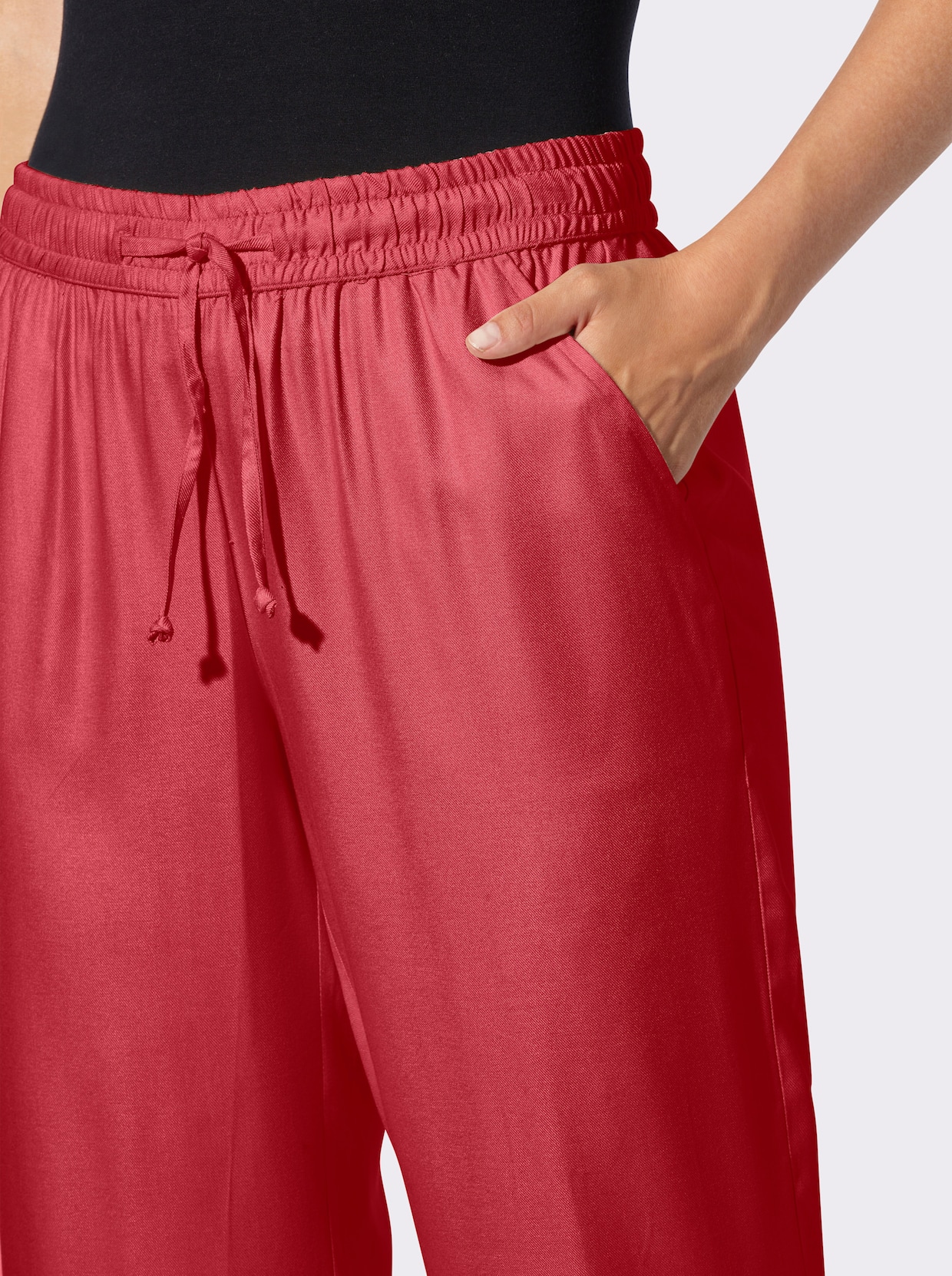 Schlupfhose - erdbeere