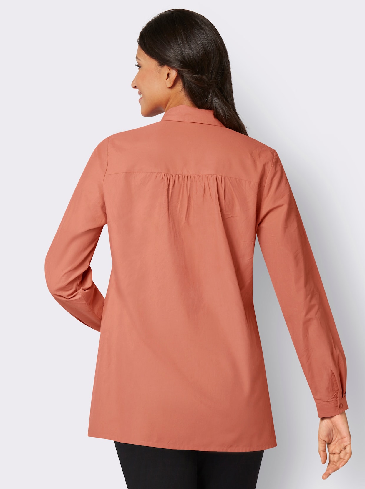 Comfortabele blouse - papaya