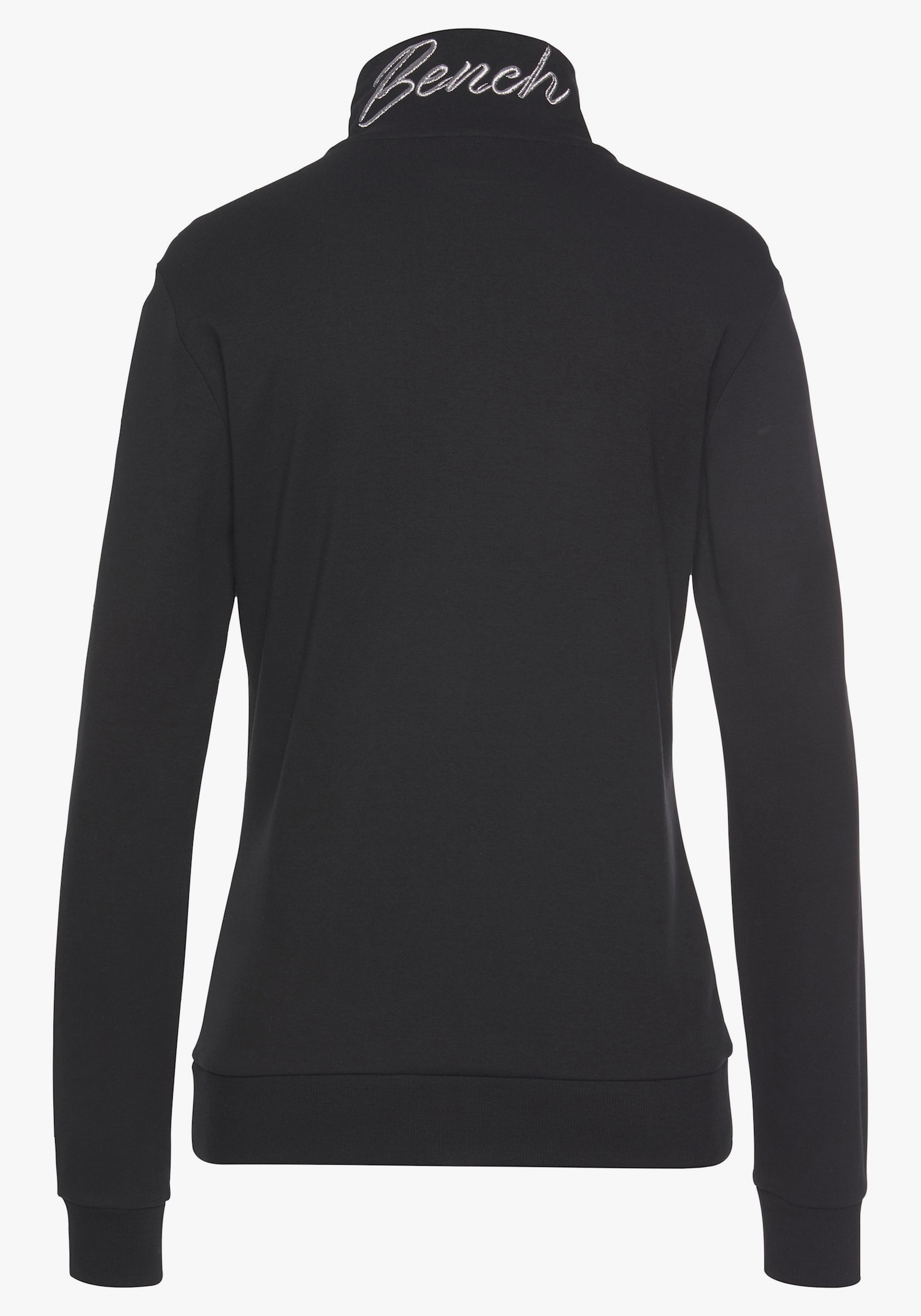 Bench. Loungewear Sweatjacke - schwarz