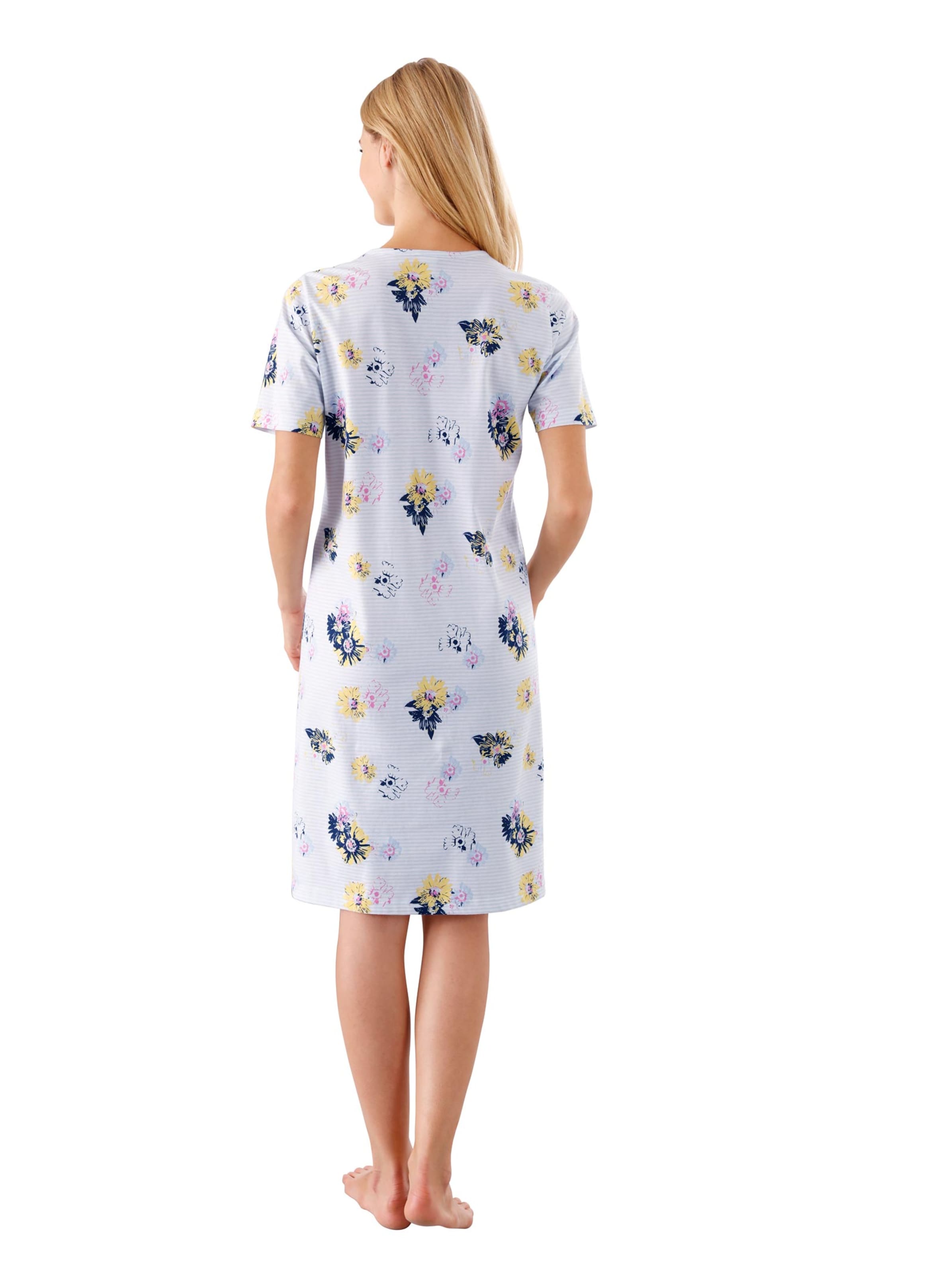 Nachthemd - geblümt