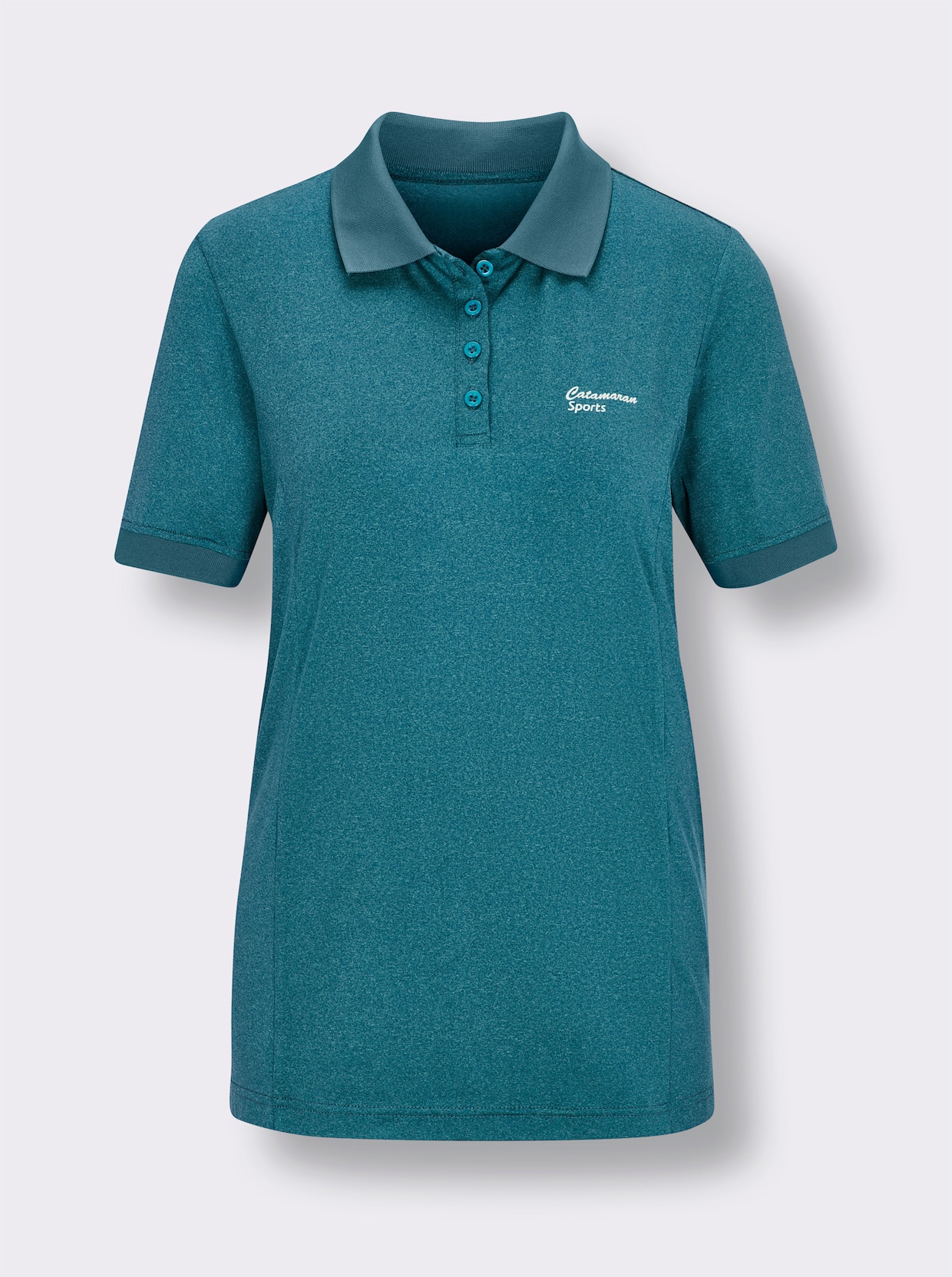 Catamaran Sports Funktionsshirt - türkis-meliert