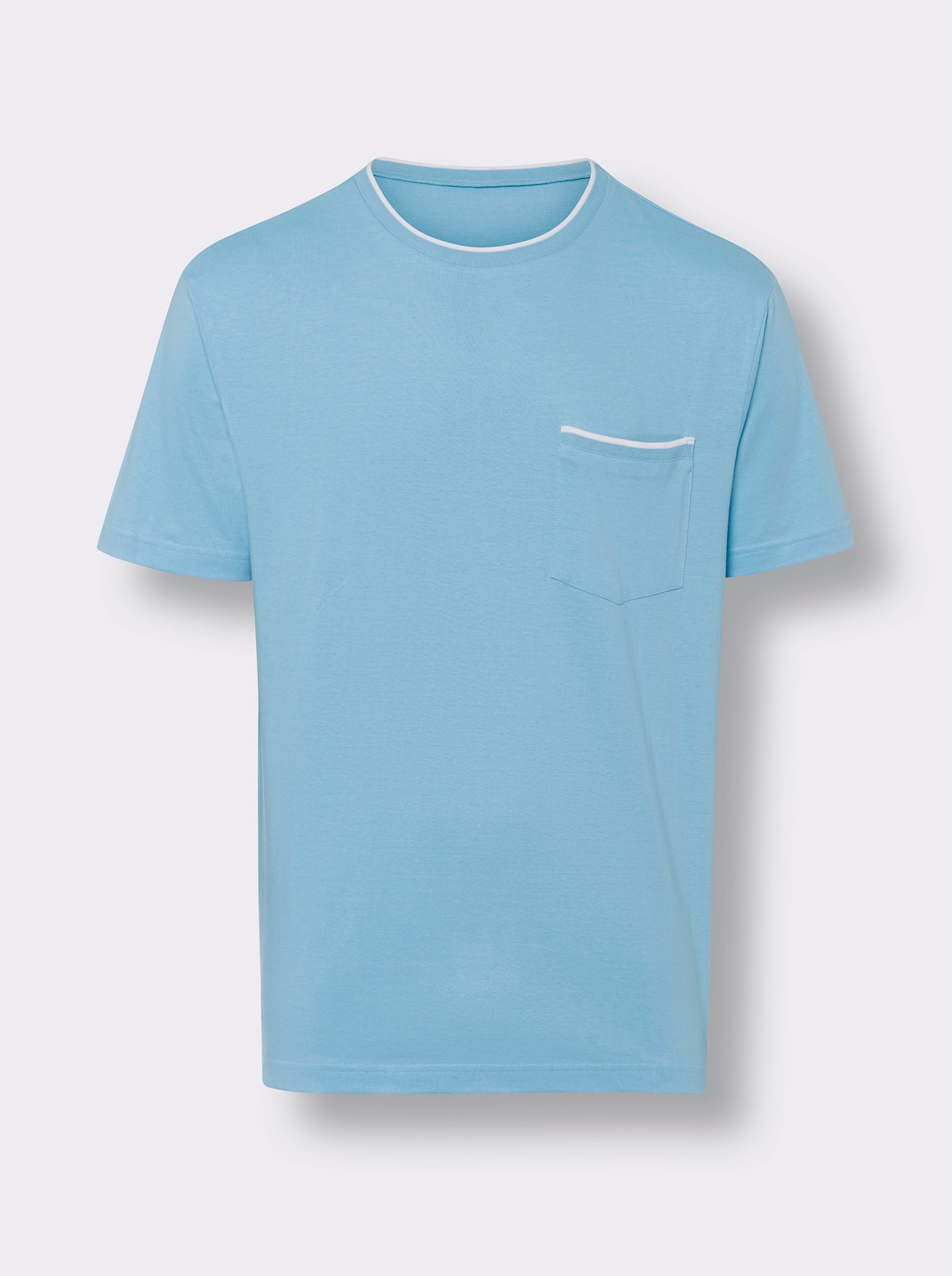 Vrijetijdsshirt - aqua