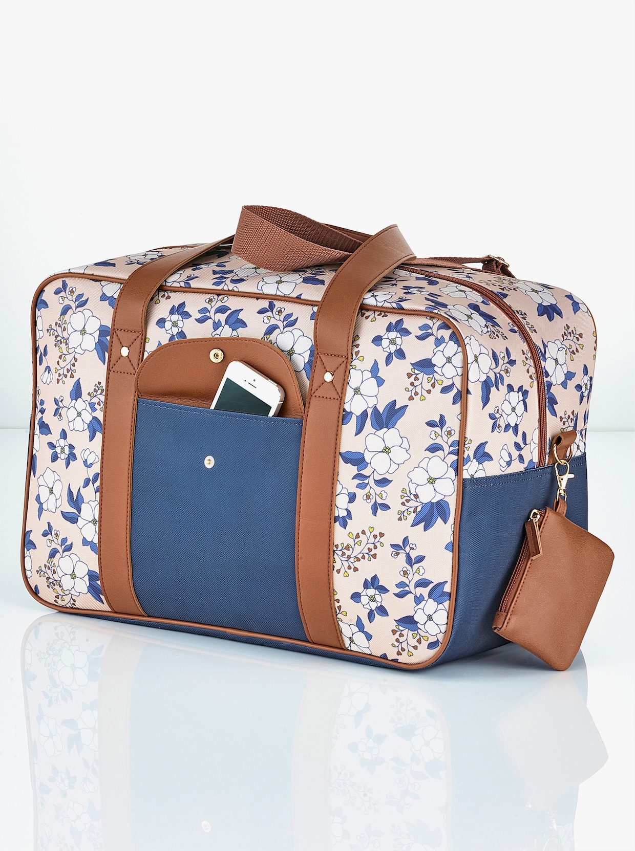 Reisetaschen-Set - braun