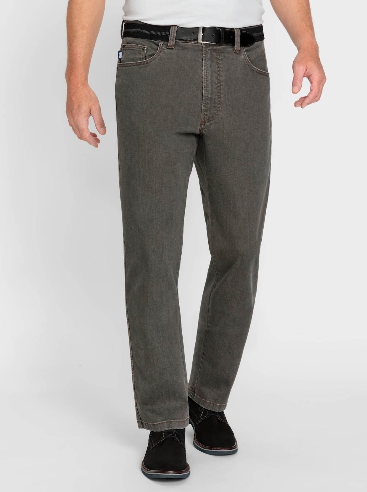 Jeans - grijs/bruin