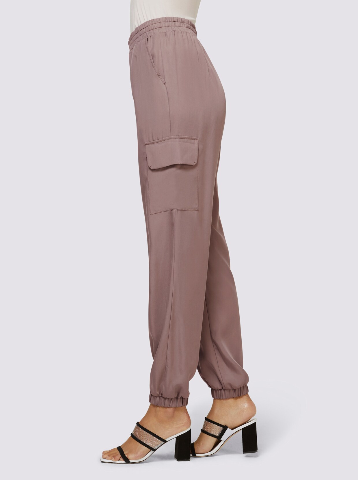 heine Tencelhose - taupe