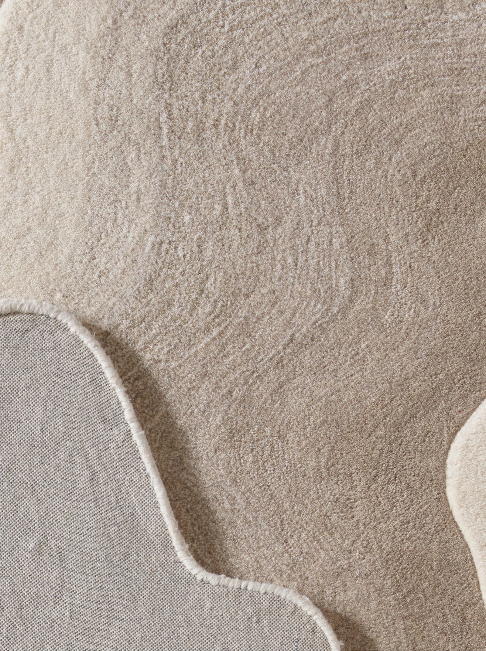 heine home Teppich - grau-ecru-meliert