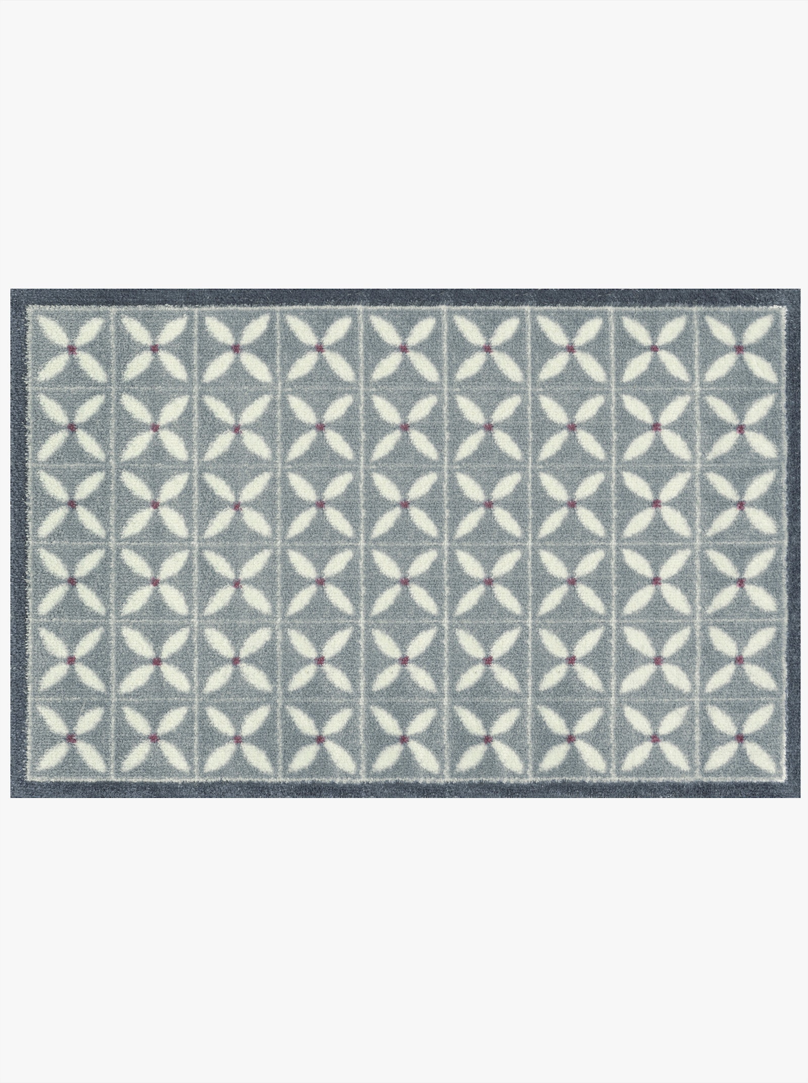 Turtle Mat Fußmatte - grau-ecru