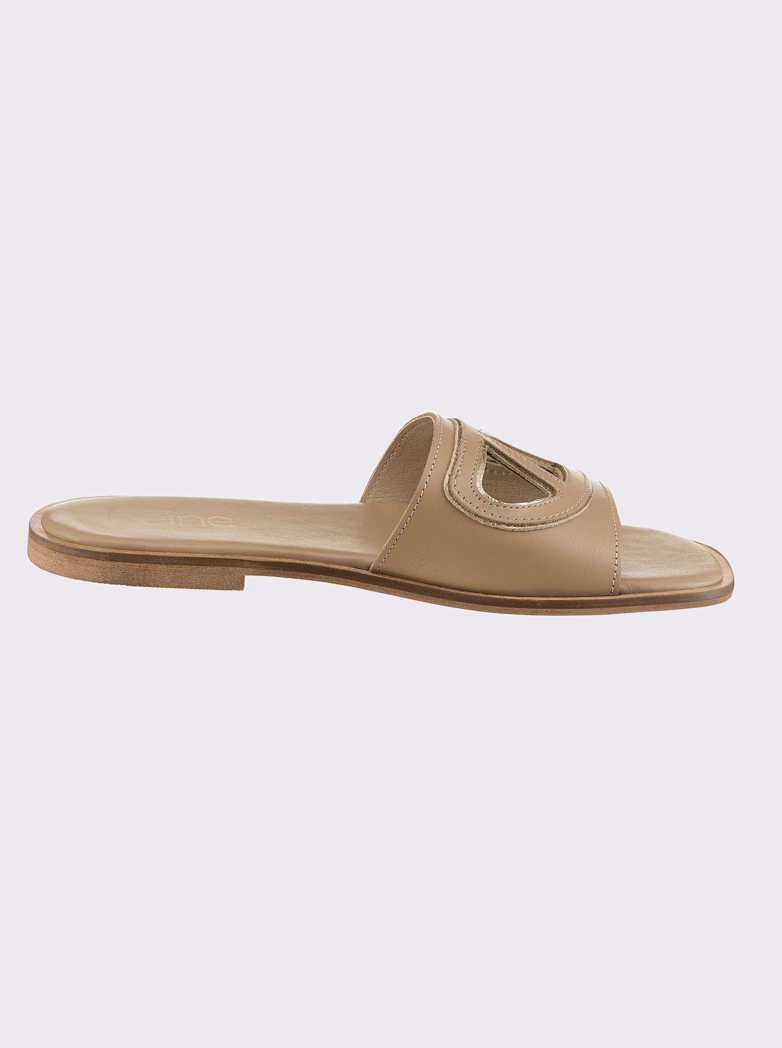 heine slippers - taupe