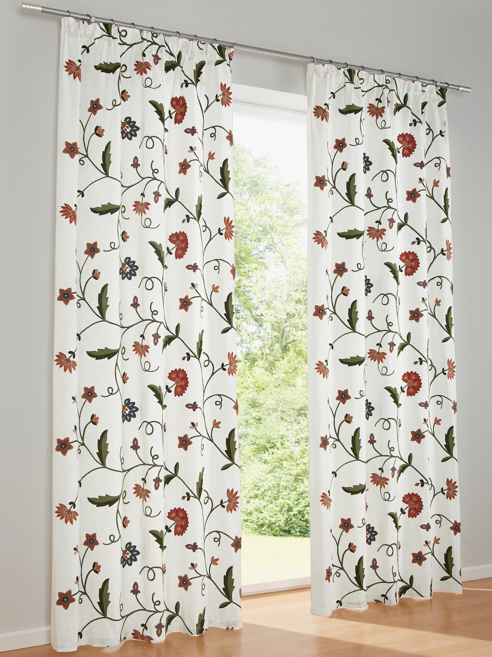 heine home Dekoschal - offwhite-bunt