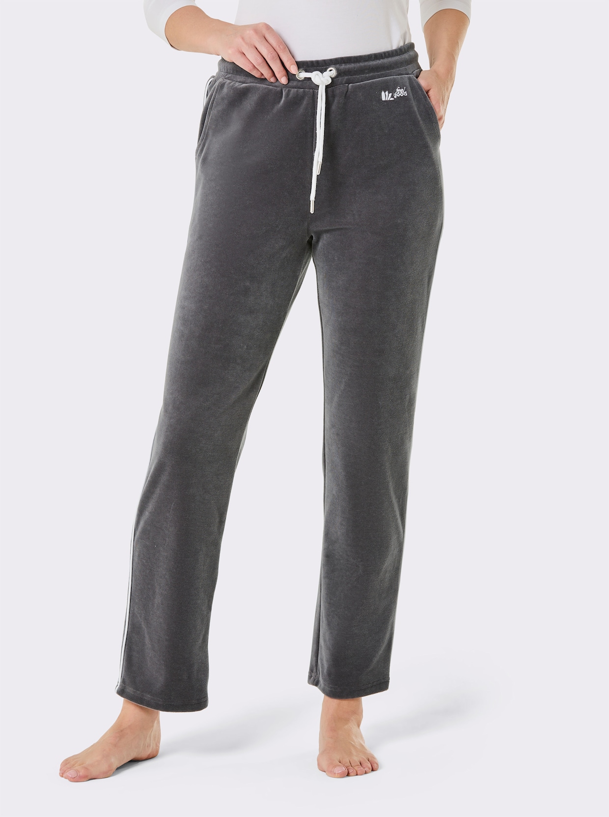 feel good Broek - antraciet