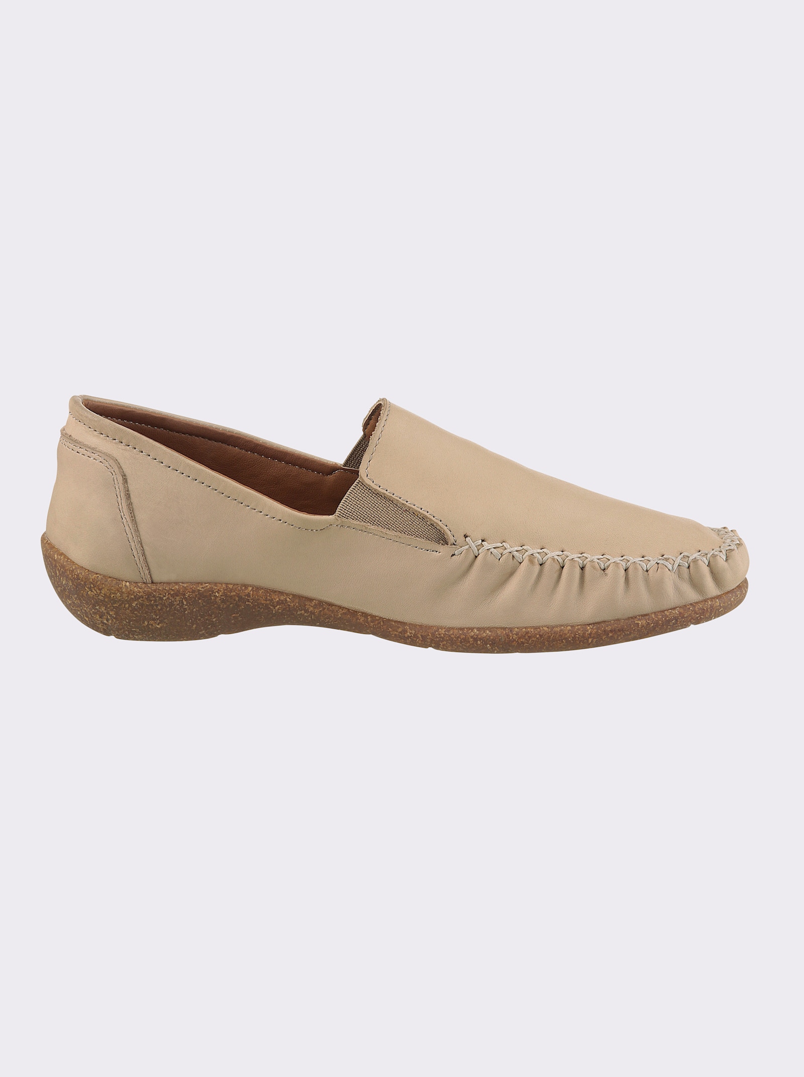 Loretta Slipper mit Gummizug - sand