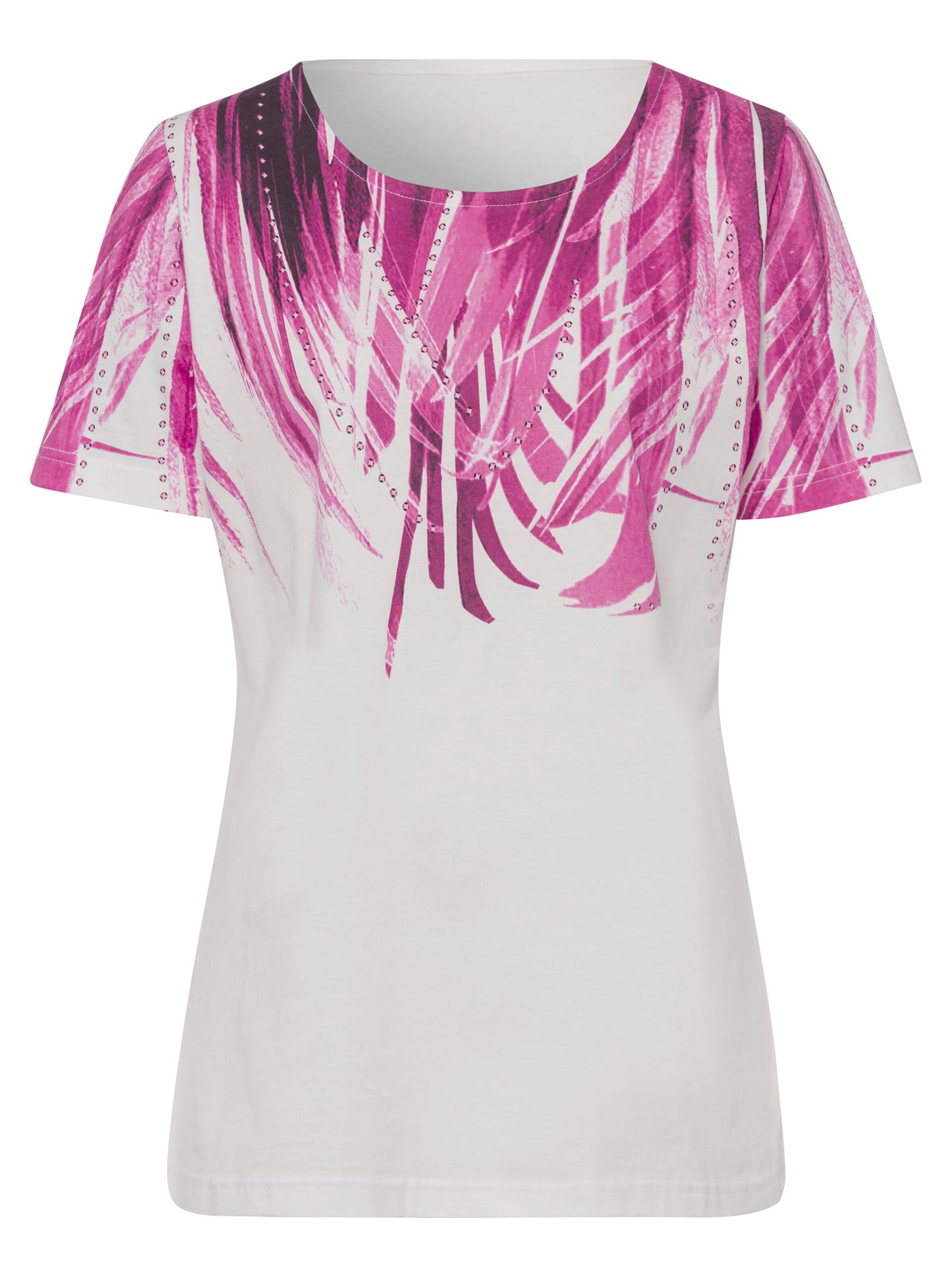 Shirt - fuchsia-bedruckt